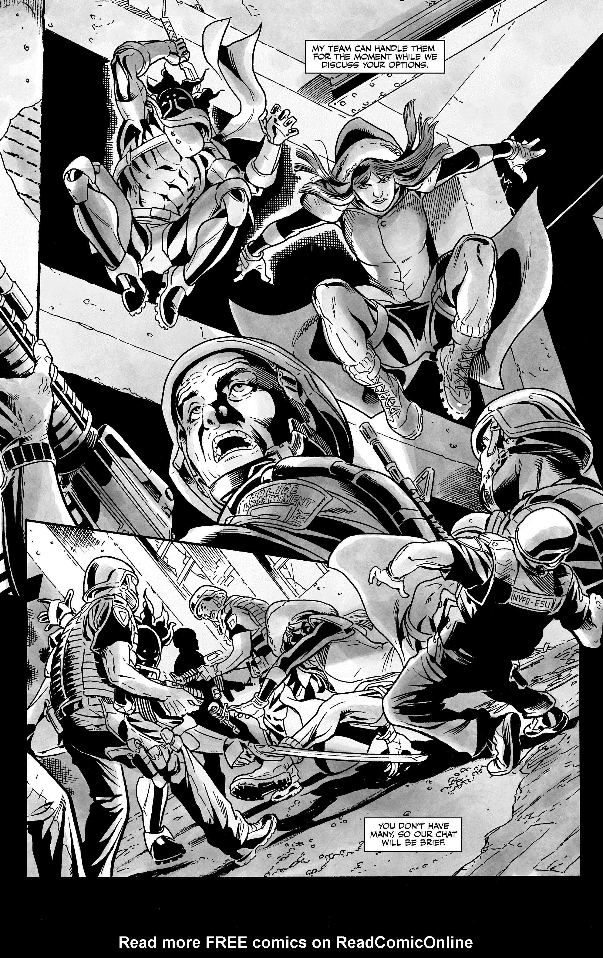 Read online Black comic -  Issue #1 - 12