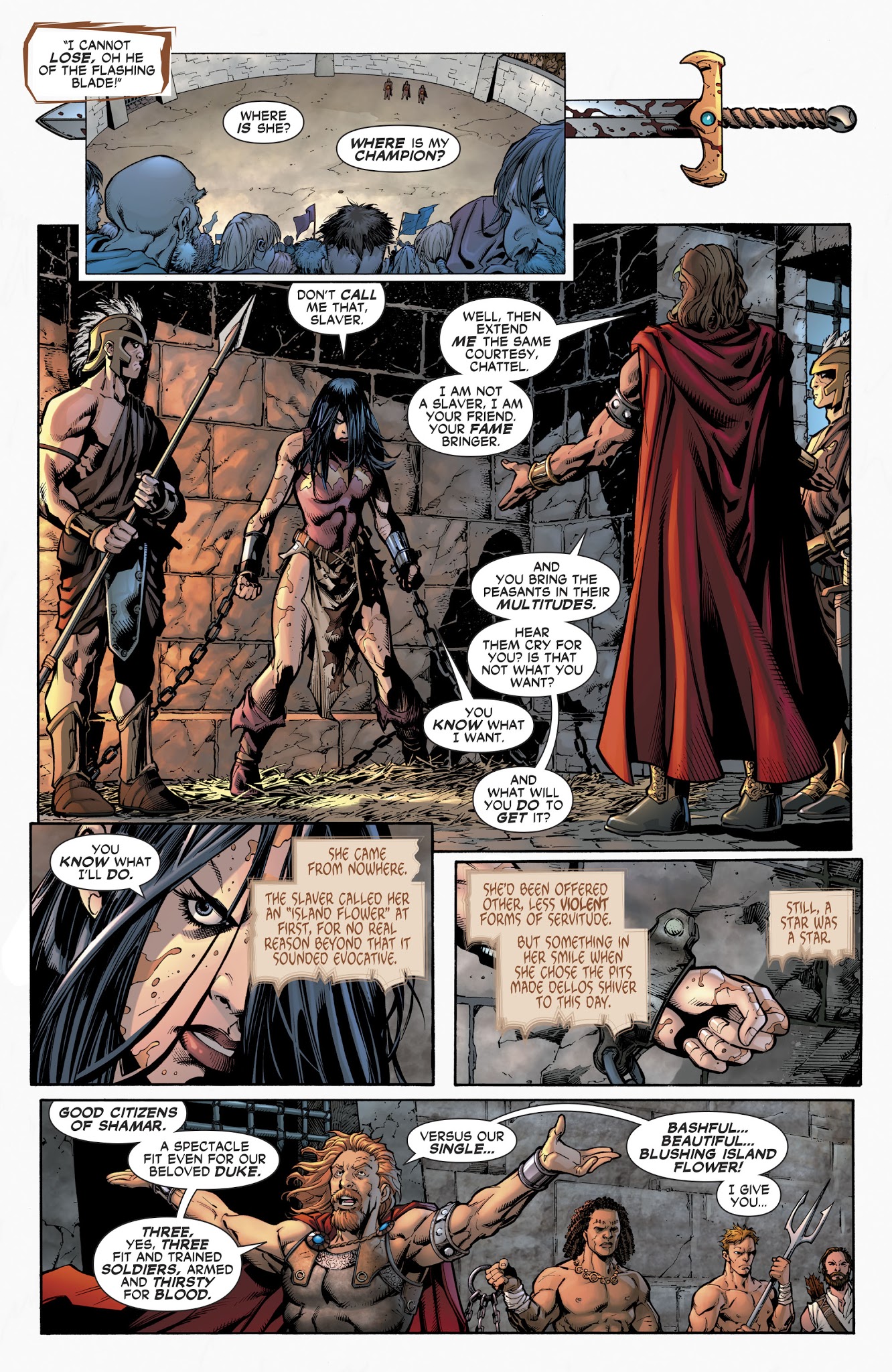 Read online Wonder Woman/Conan comic -  Issue #1 - 11