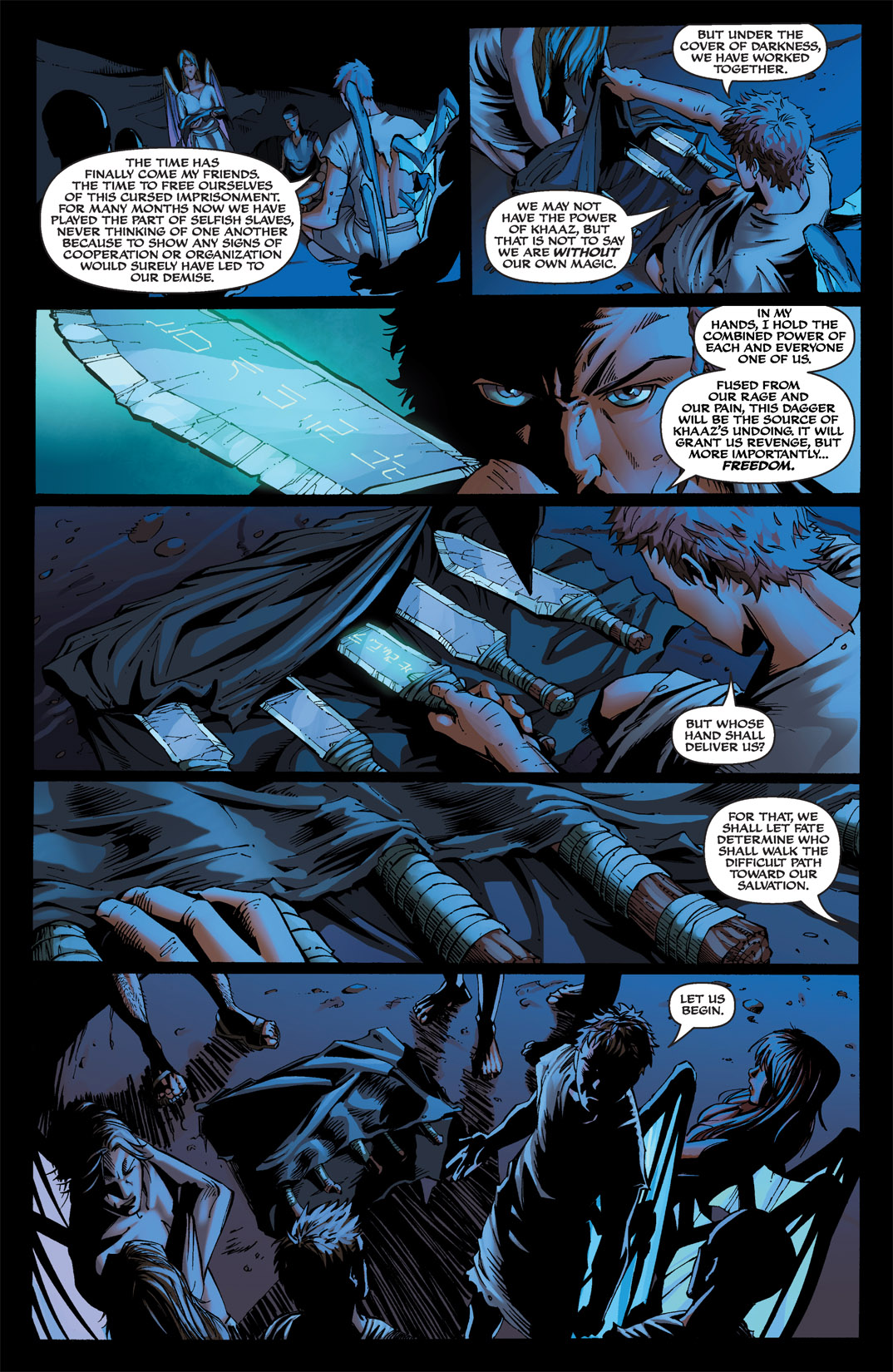 Read online Michael Turner's Soulfire: Chaos Reign comic -  Issue #2 - 20