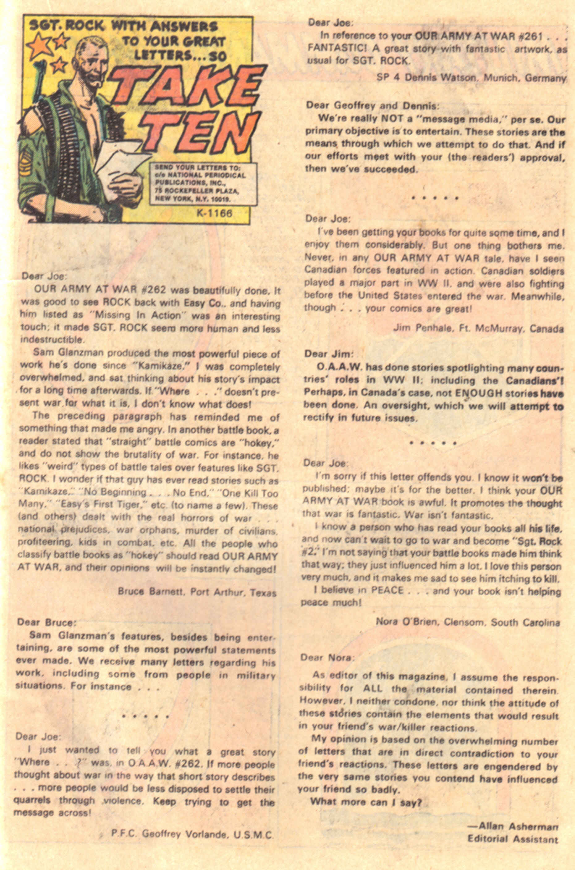 Read online Our Army at War (1952) comic -  Issue #267 - 19