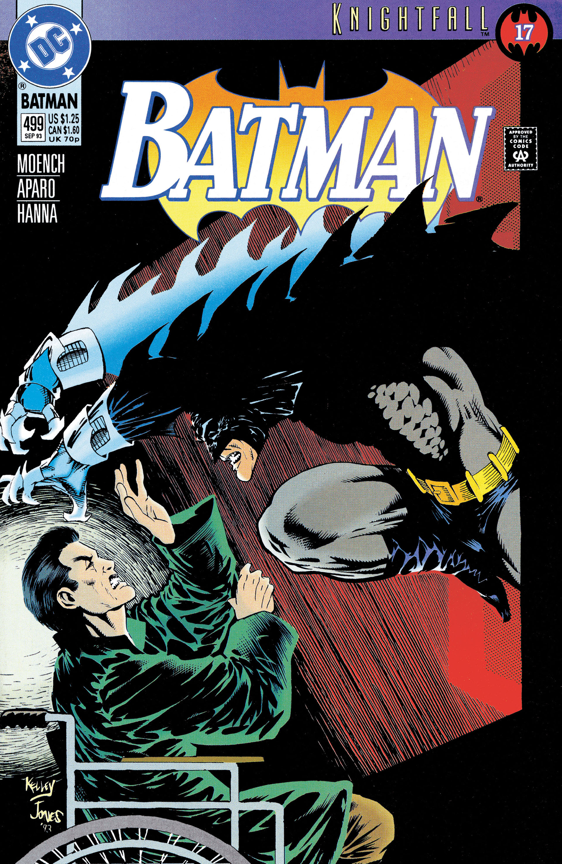 Read online Batman (1940) comic -  Issue #499 - 1