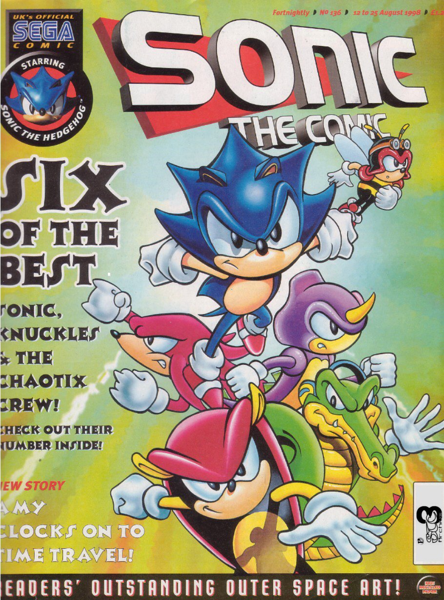 Read online Sonic the Comic comic -  Issue #136 - 1