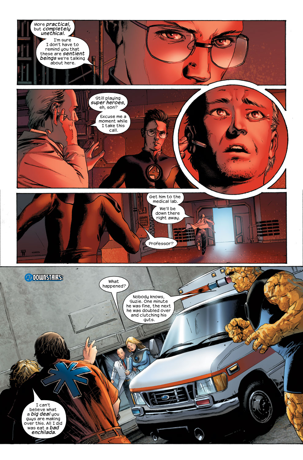 Read online Ultimate Fantastic Four (2004) comic -  Issue #30 - 11