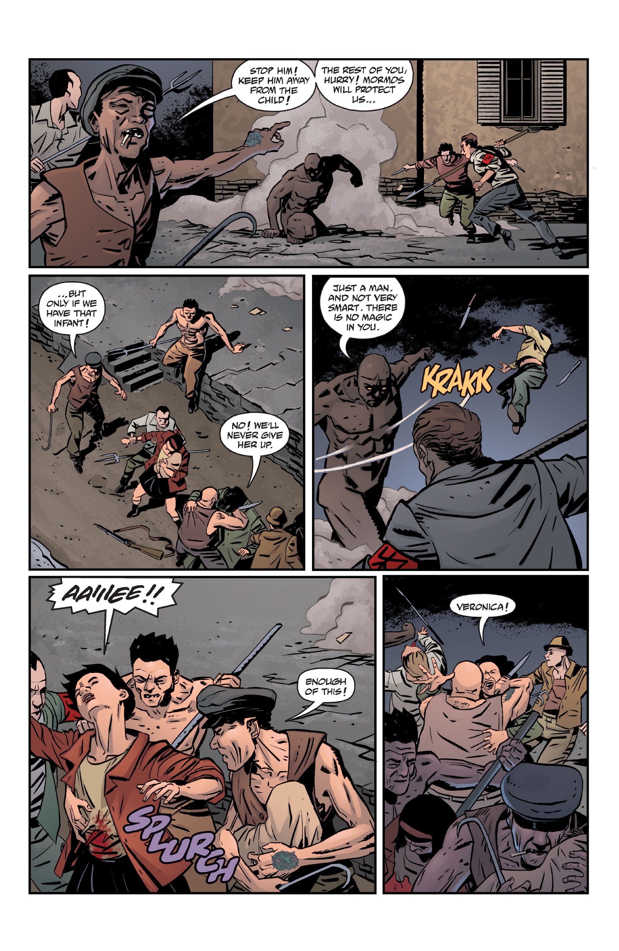 Read online The Golem Walks Among Us! comic -  Issue #1 - 8