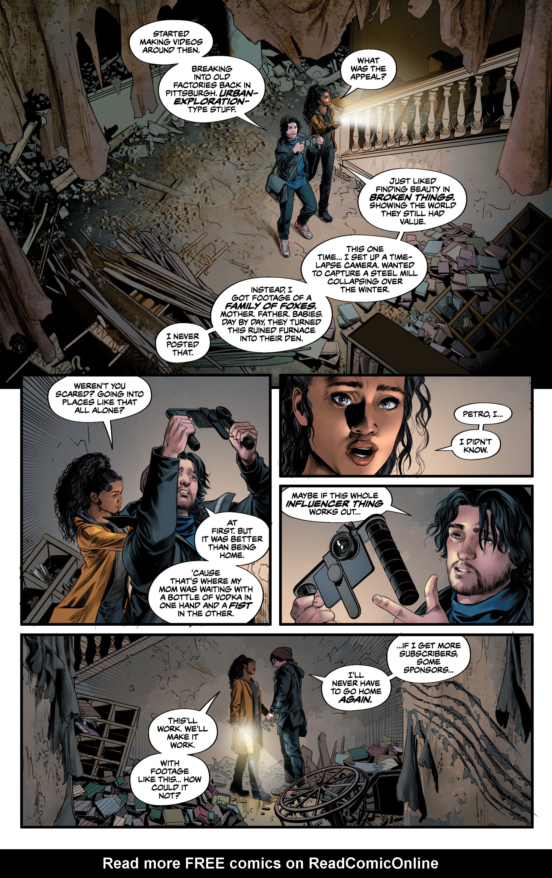 Read online Creeping comic -  Issue # TPB - 27