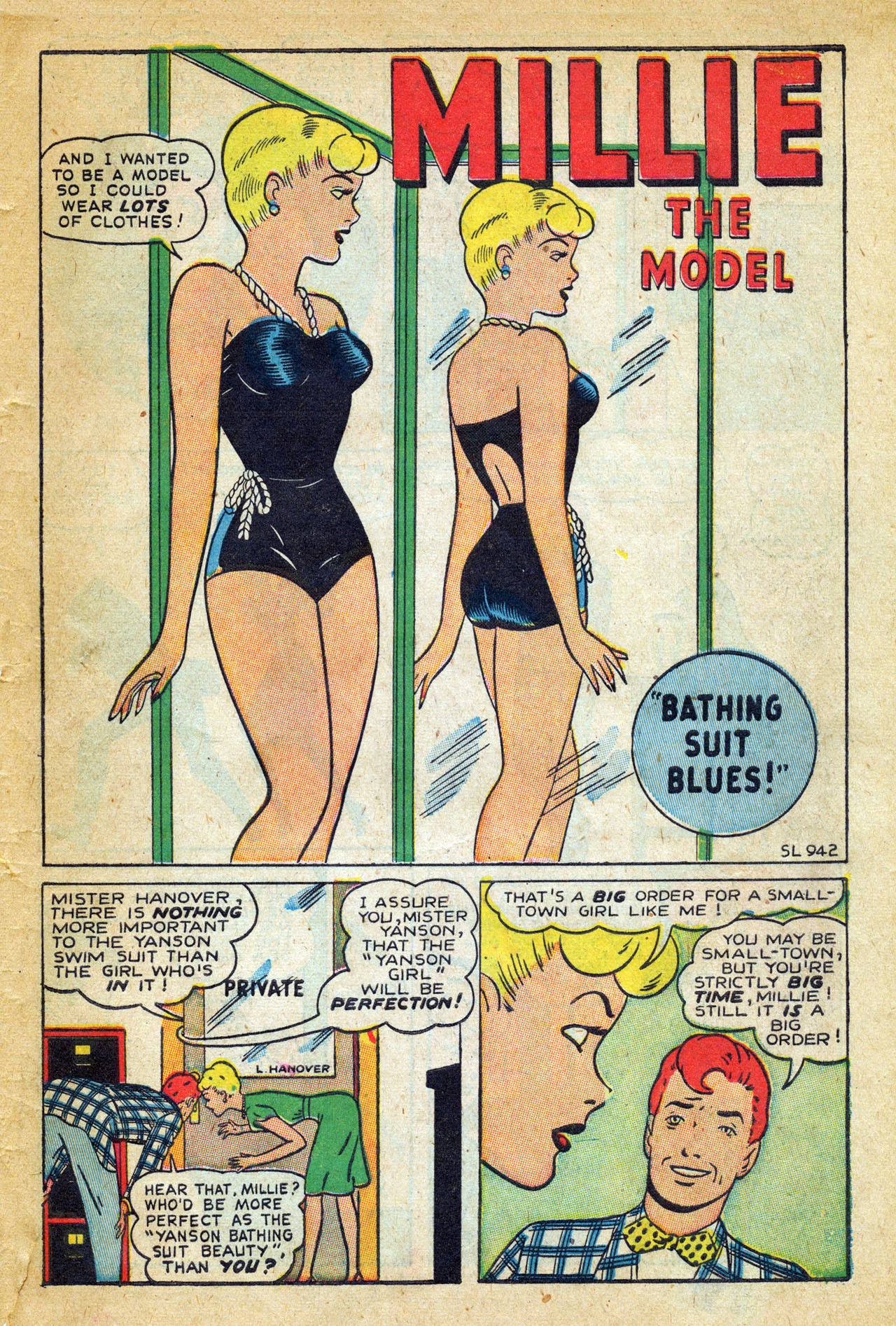 Read online Millie the Model comic -  Issue #8 - 39