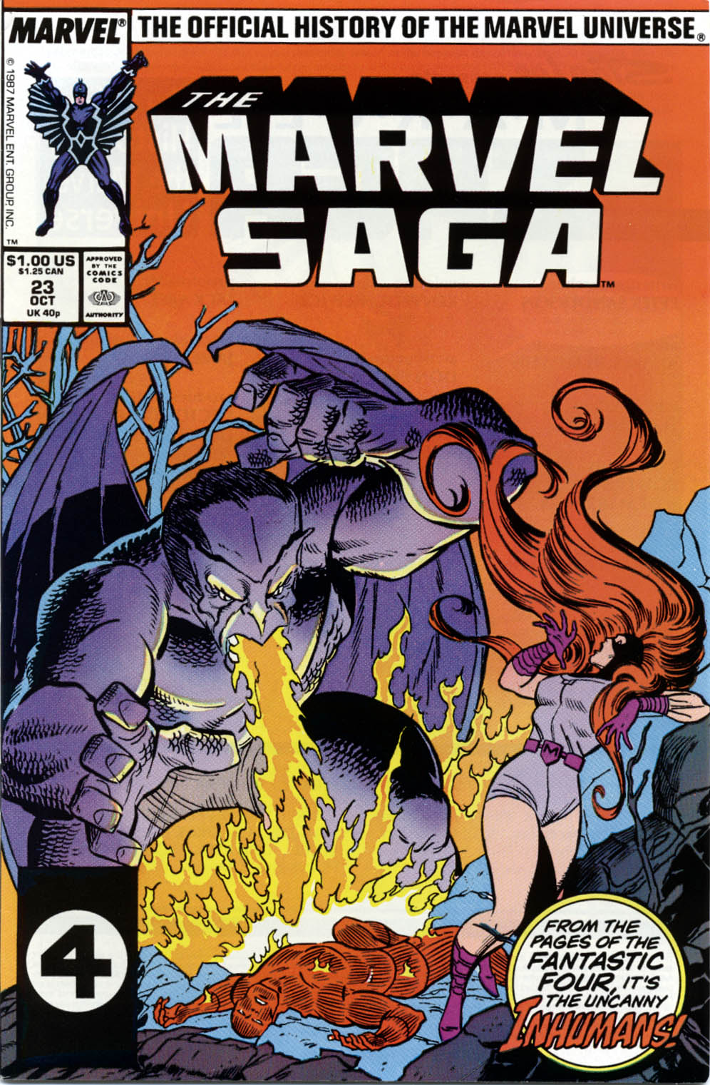Read online Marvel Saga: The Official History of the Marvel Universe comic -  Issue #23 - 1