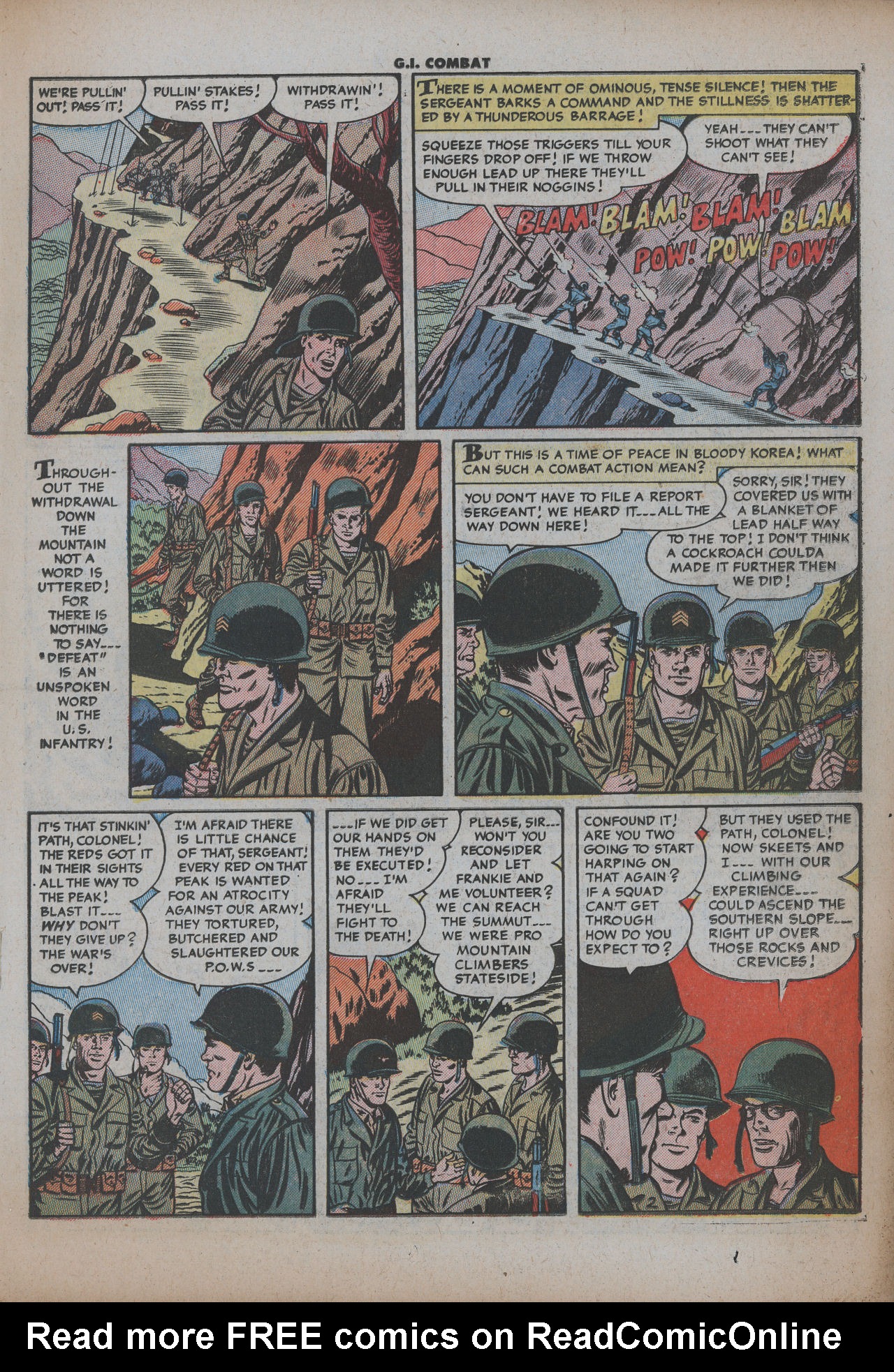 Read online G.I. Combat (1952) comic -  Issue #17 - 19
