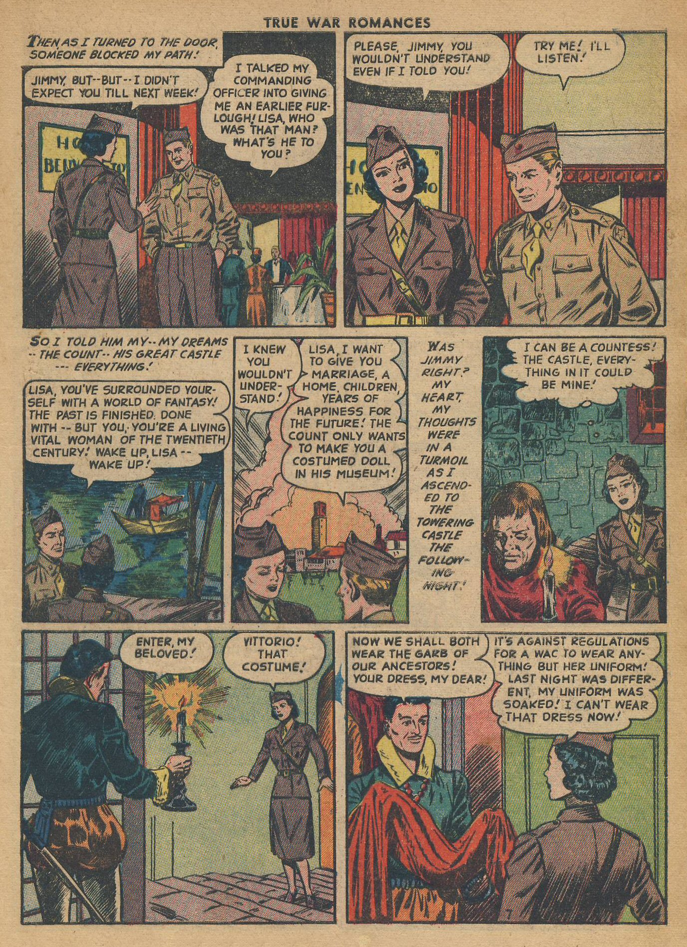 Read online True War Romances comic -  Issue #3 - 9