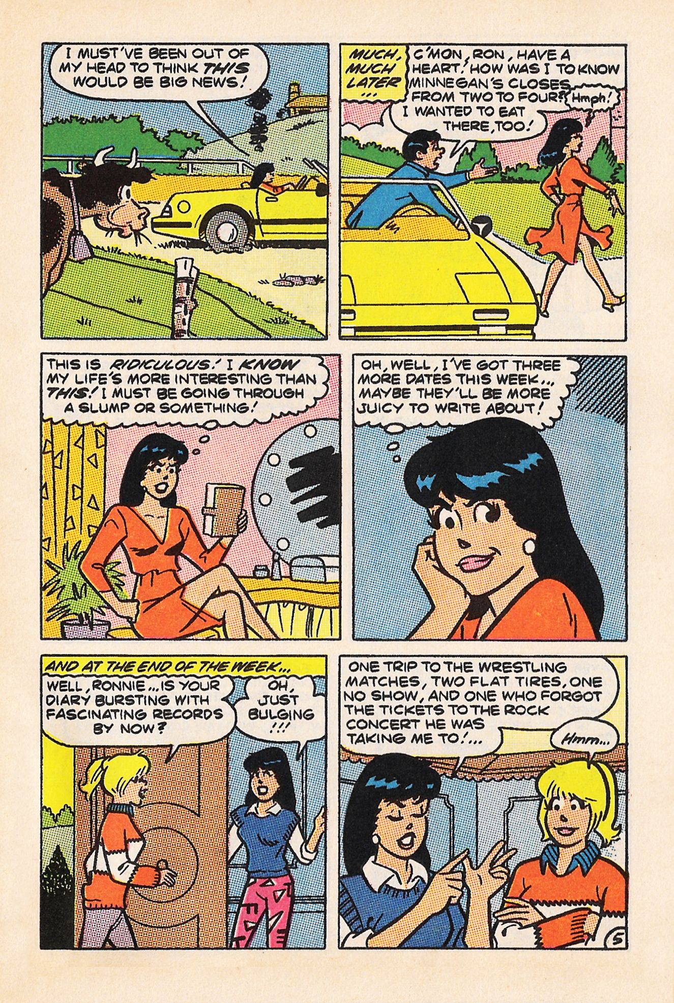 Read online Betty and Veronica Digest Magazine comic -  Issue #52 - 127