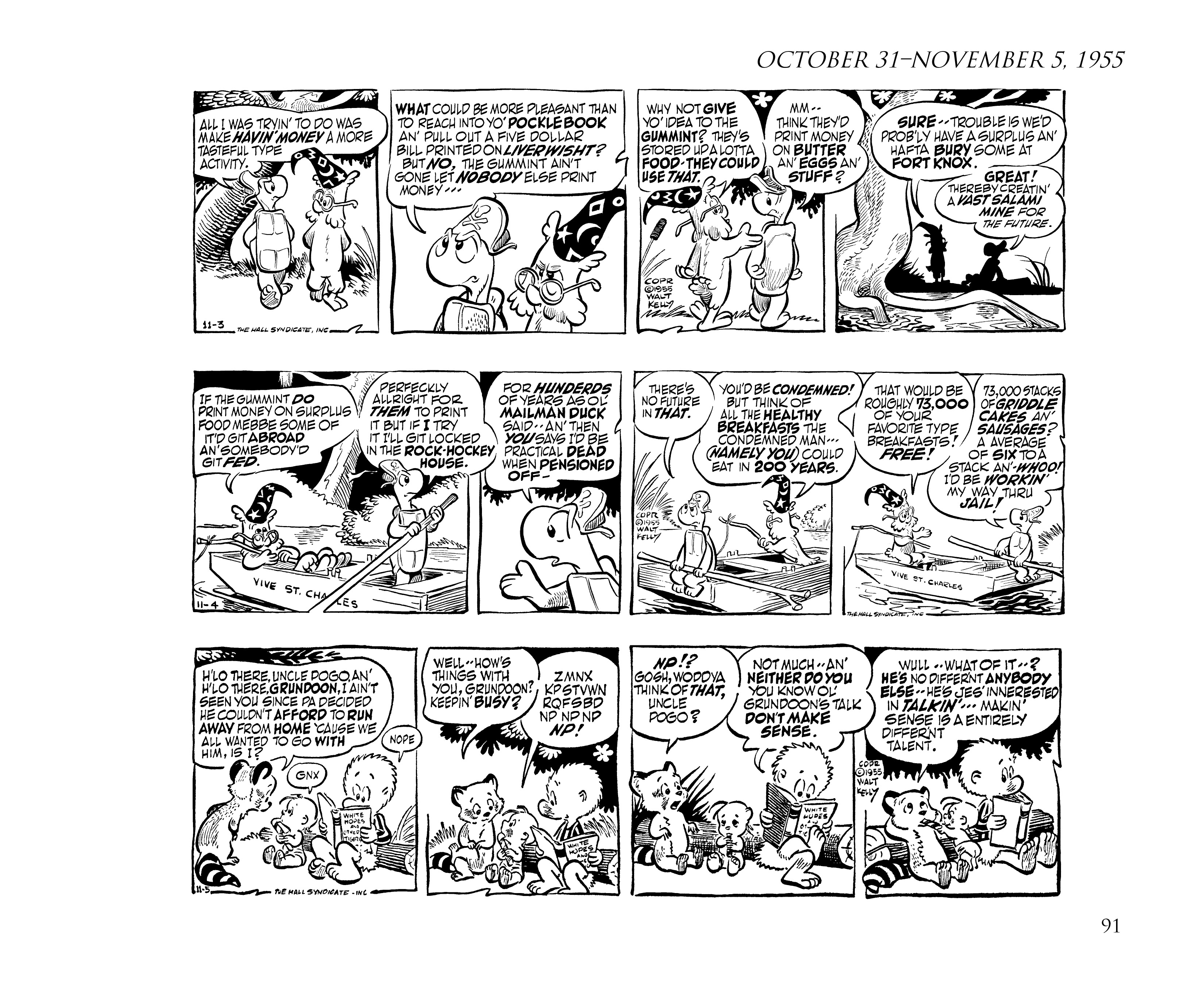 Read online Pogo by Walt Kelly: The Complete Syndicated Comic Strips comic -  Issue # TPB 4 (Part 2) - 3