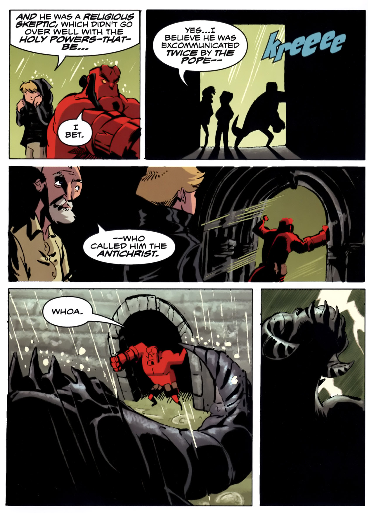 Read online Hellboy Animated: The Menagerie comic -  Issue # TPB - 22