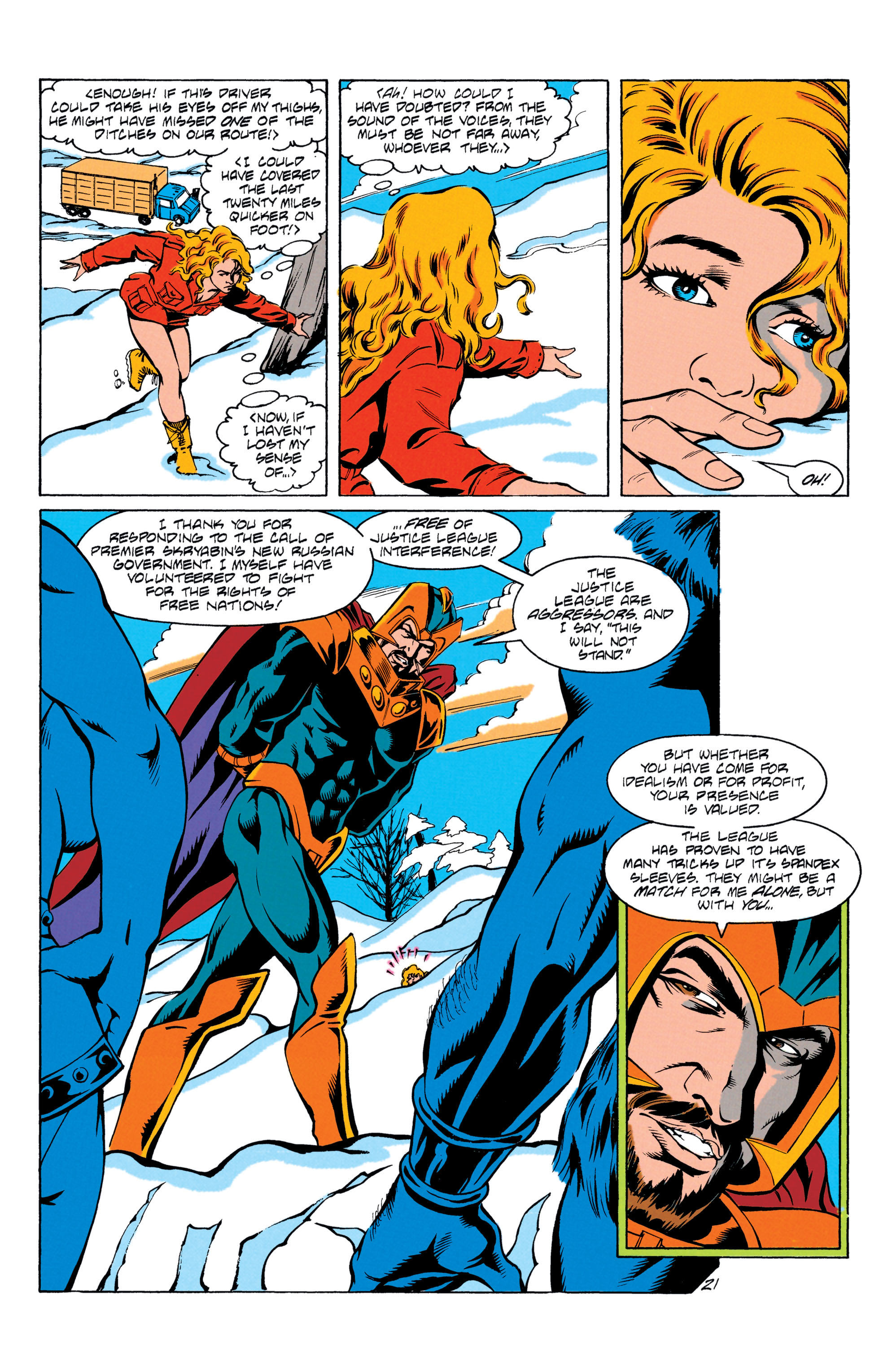 Read online Justice League Europe comic -  Issue #49 - 21