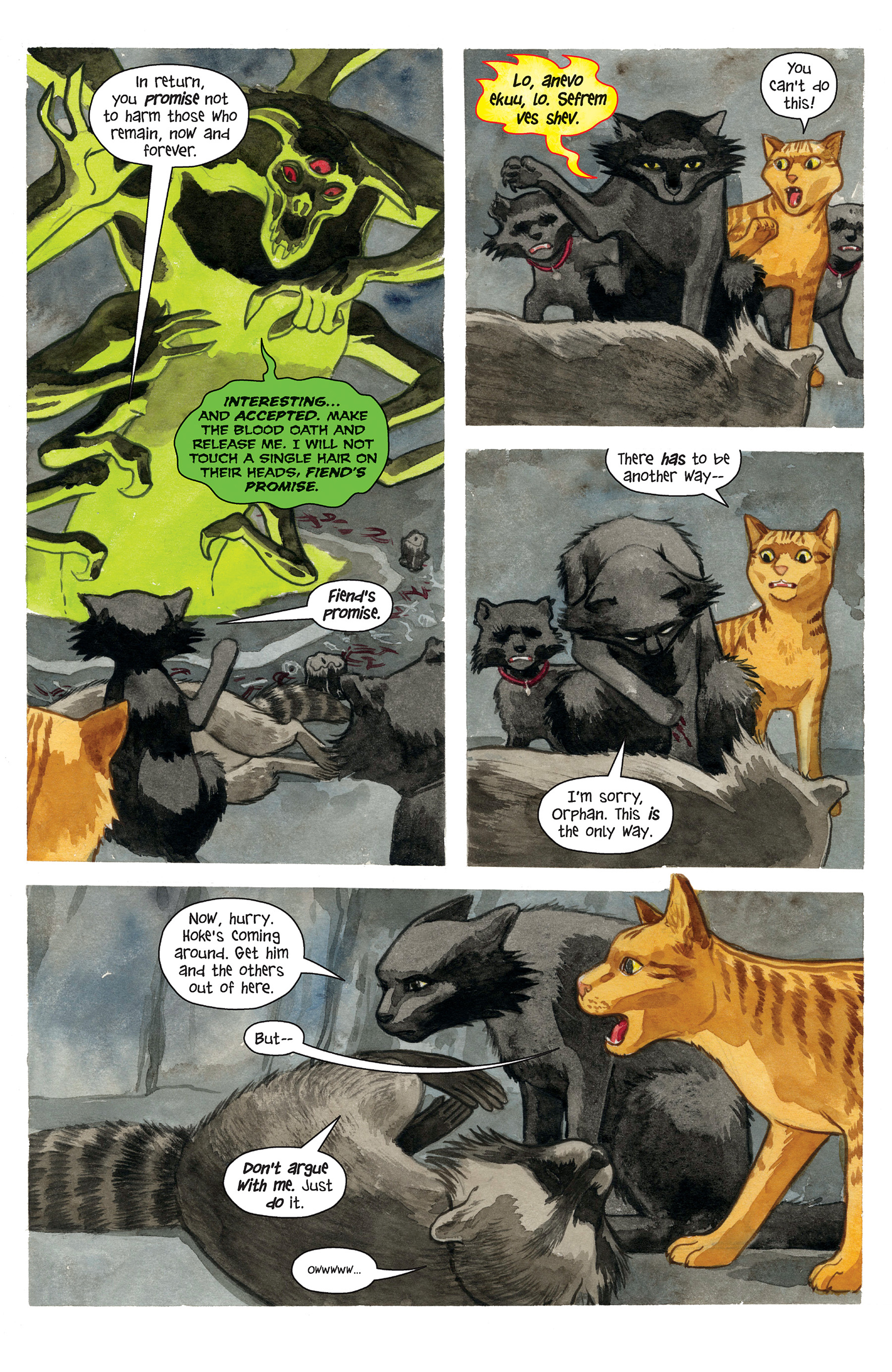 Read online Beasts of Burden: What The Cat Dragged In comic -  Issue # Full - 18