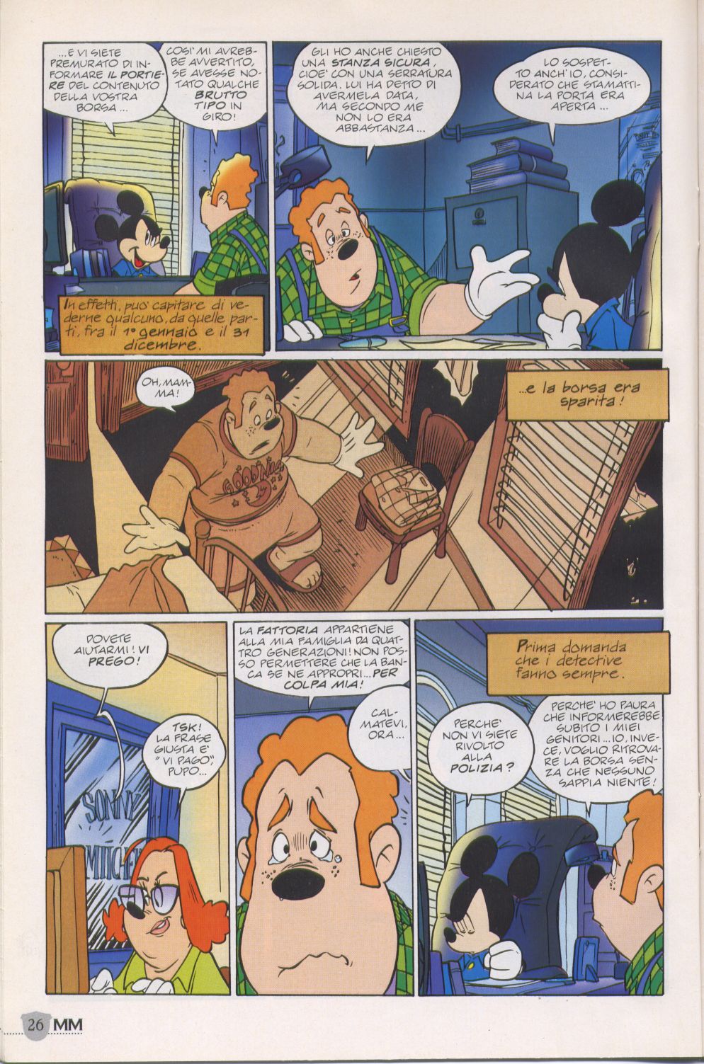 Read online Mickey Mouse Mystery Magazine comic -  Issue #3 - 26