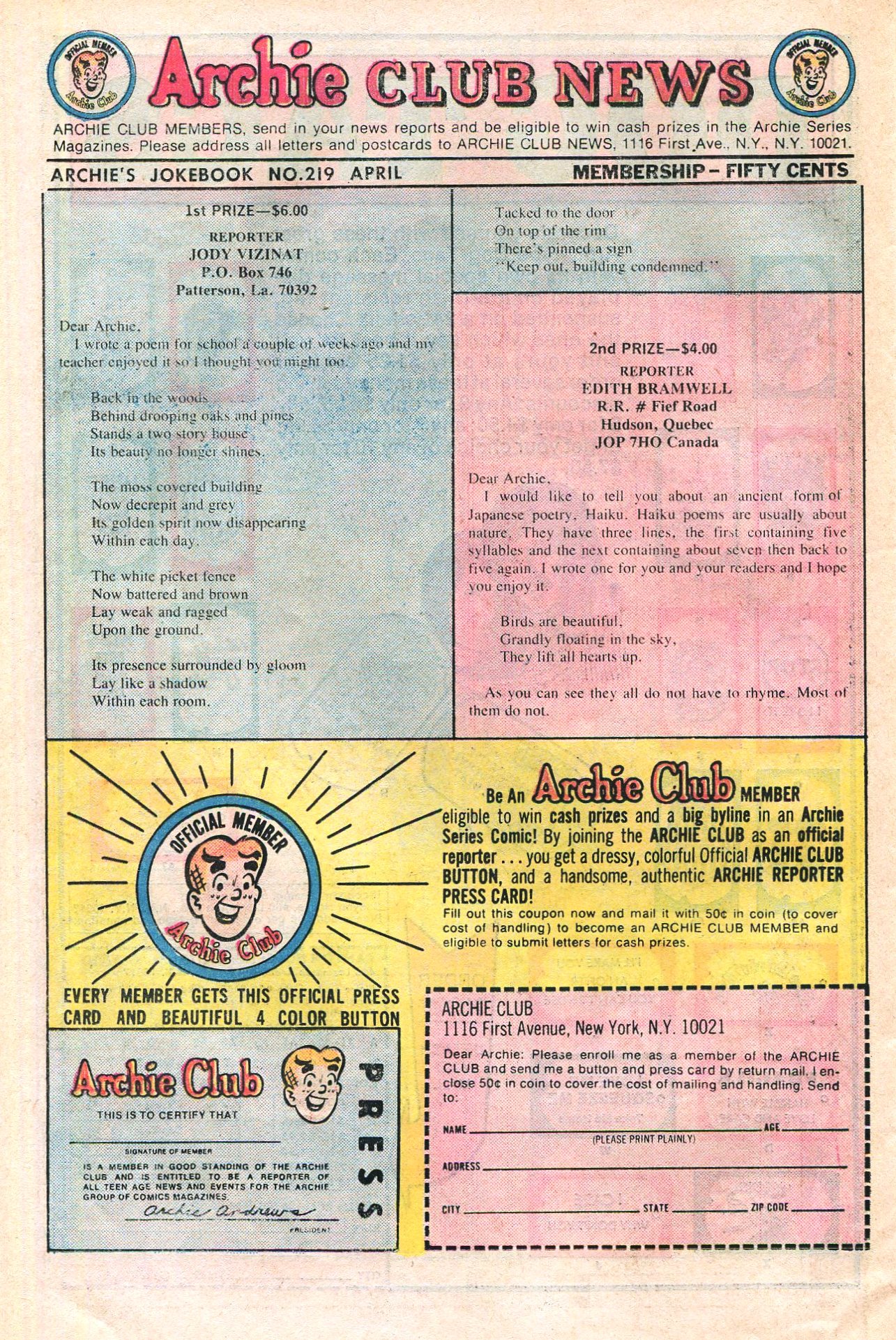 Read online Archie's Joke Book Magazine comic -  Issue #219 - 26