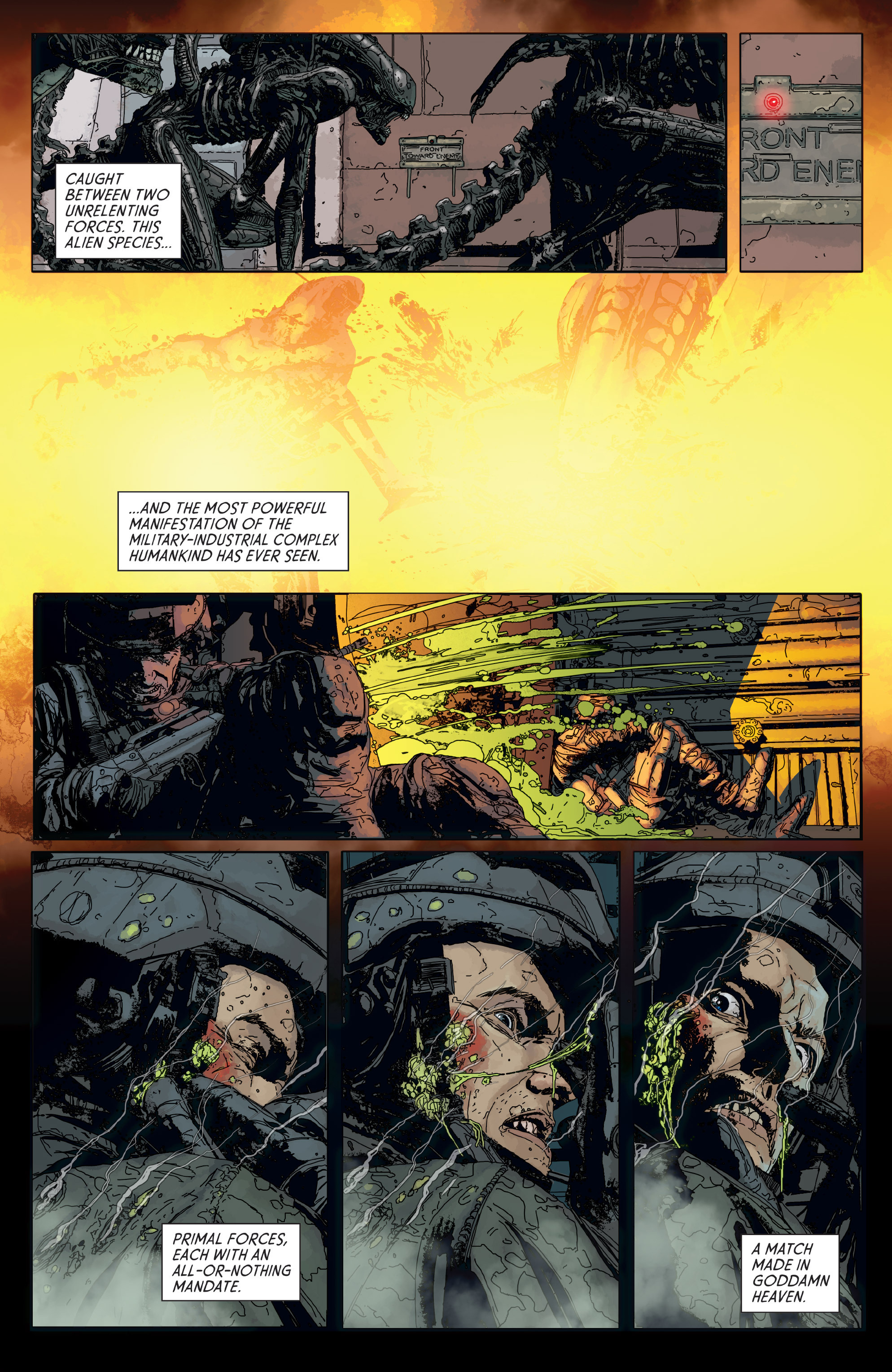 Read online Aliens: Defiance comic -  Issue #6 - 6
