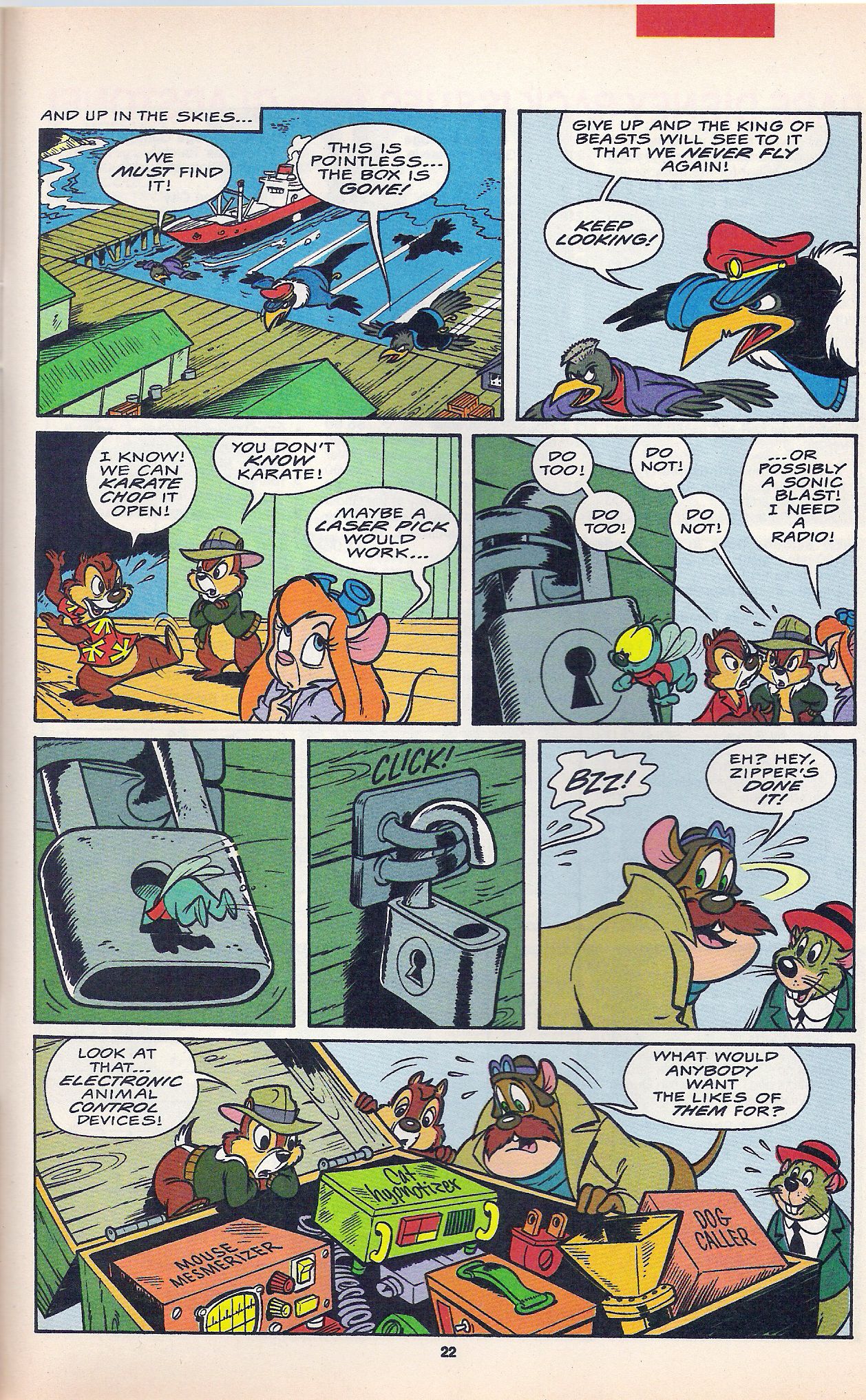Read online Disney's Chip 'N Dale Rescue Rangers comic -  Issue #4 - 29