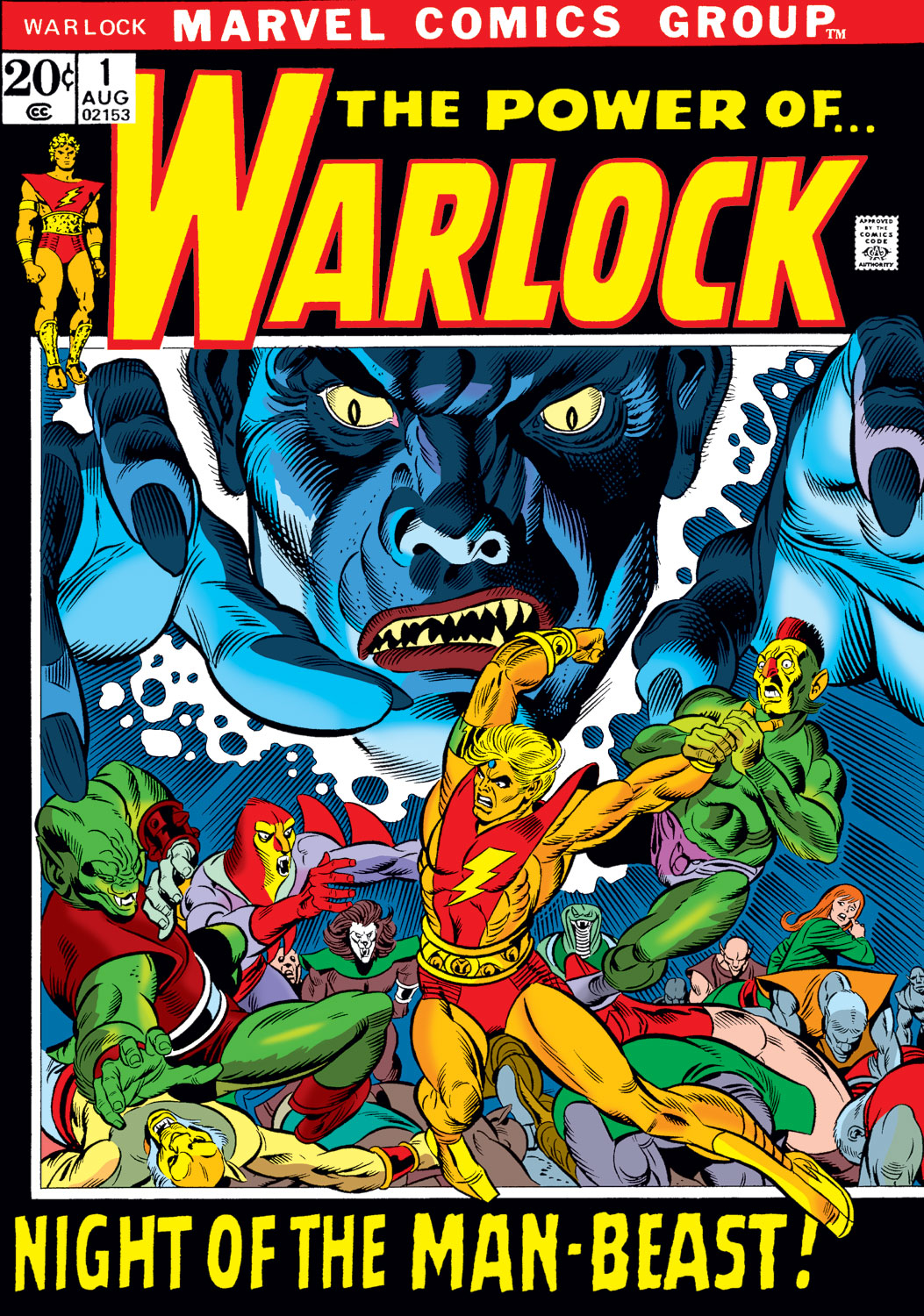 Read online Warlock (1972) comic -  Issue #1 - 1