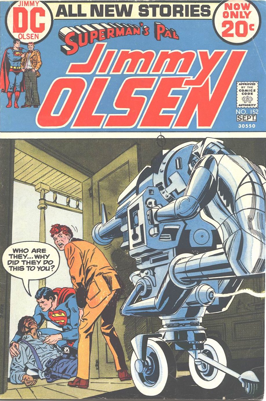 Read online Superman's Pal Jimmy Olsen comic -  Issue #152 - 1