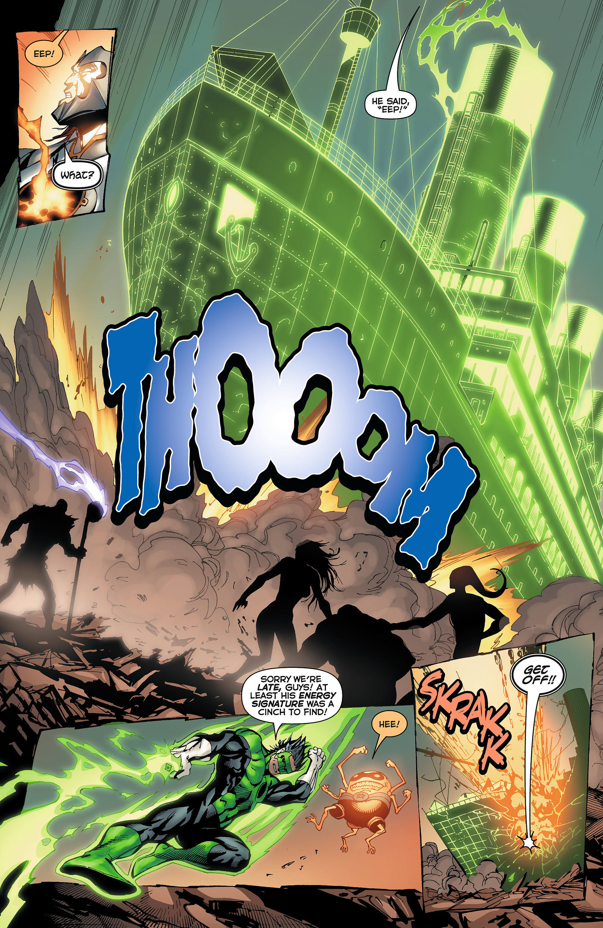 Read online Green Lantern: New Guardians comic -  Issue #6 - 17