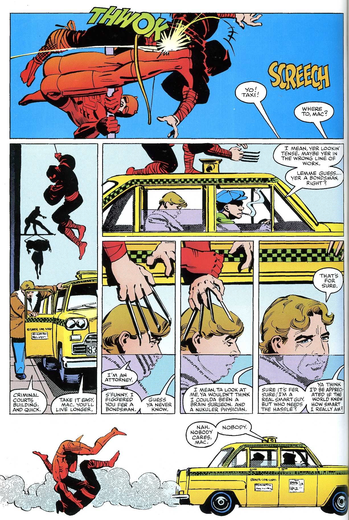Read online Daredevil Visionaries: Frank Miller comic -  Issue # TPB 2 - 168