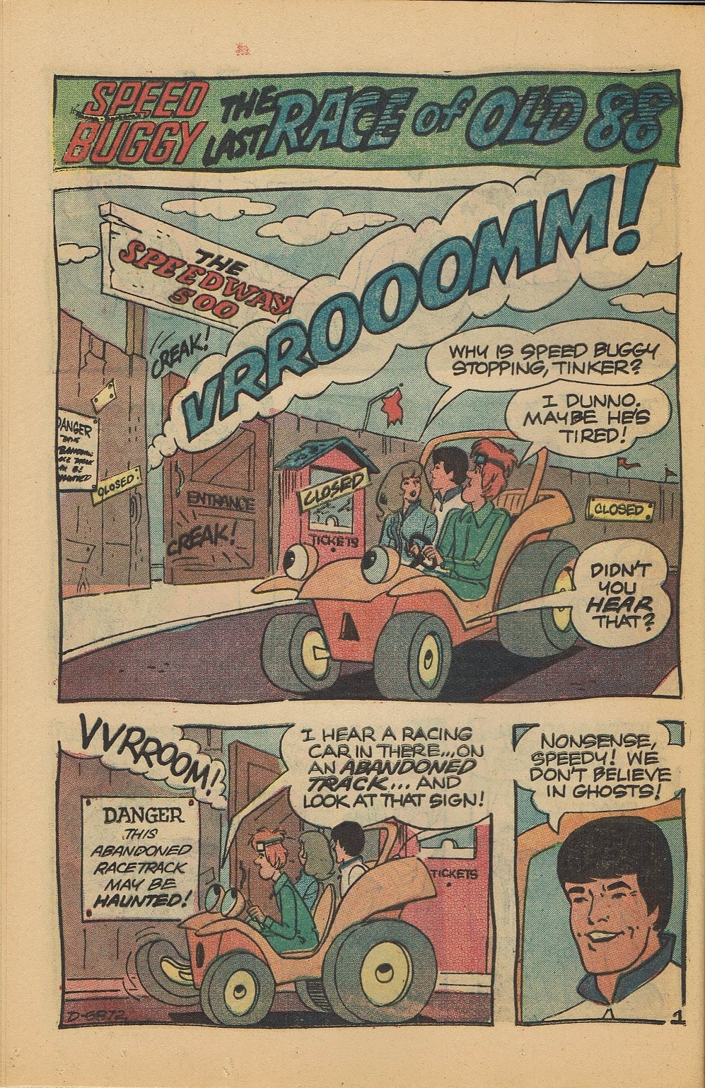 Read online Speed Buggy comic -  Issue #4 - 12