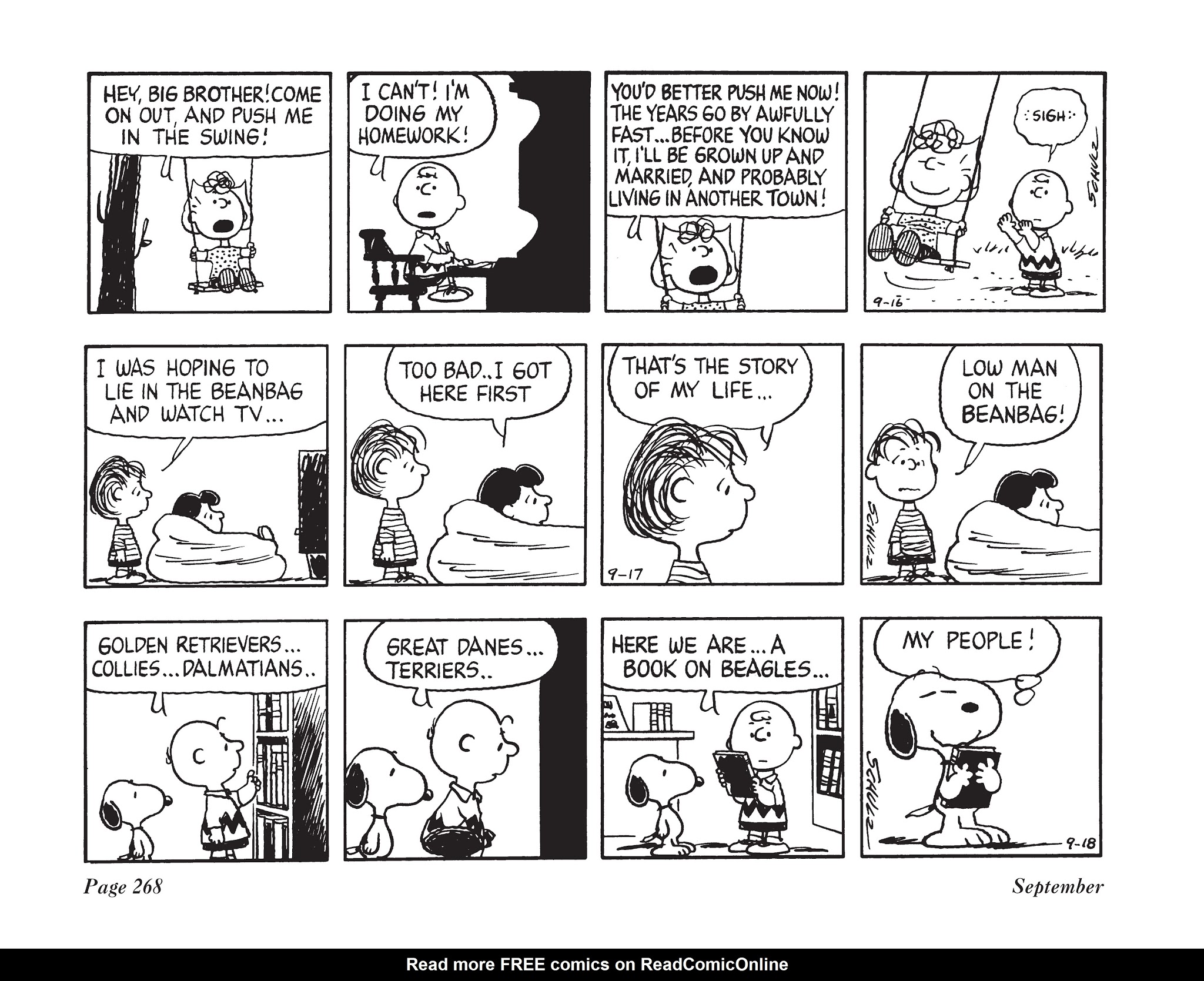 Read online The Complete Peanuts comic -  Issue # TPB 16 - 286