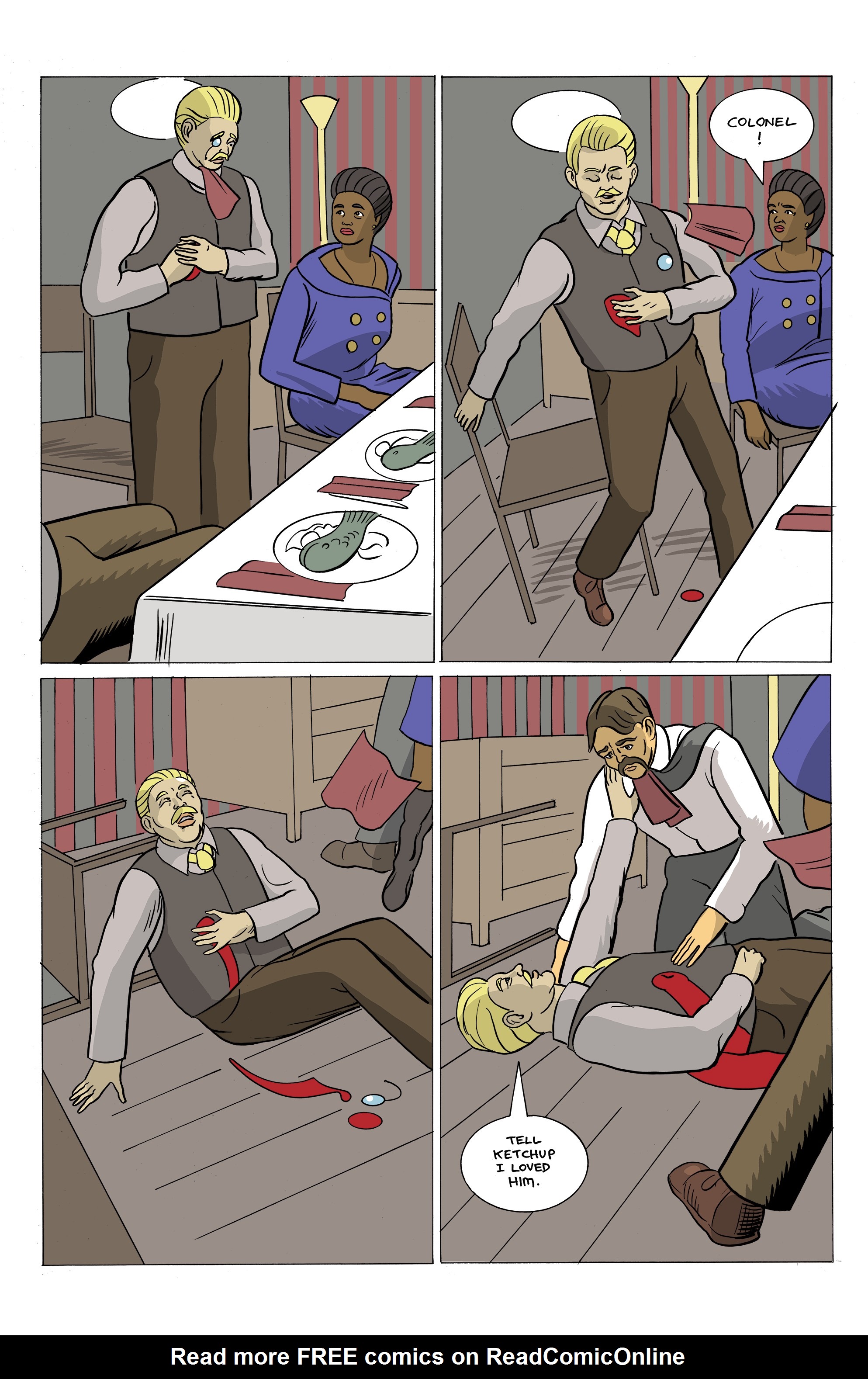 Read online Clue: Candlestick comic -  Issue #1 - 14