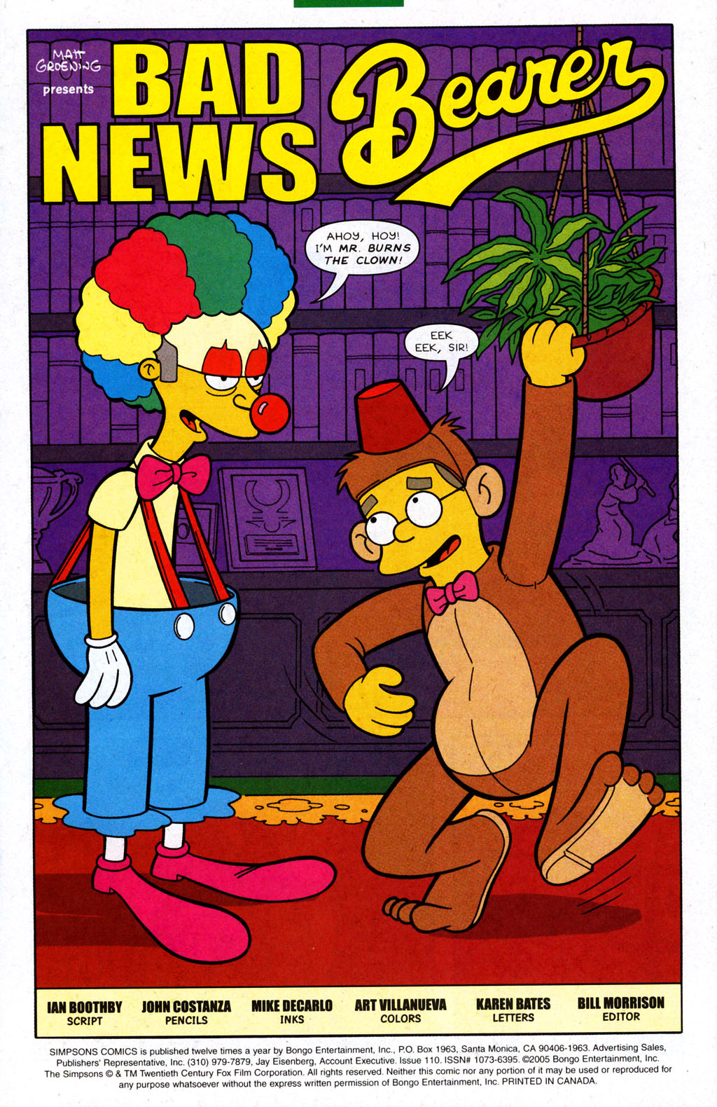 Read online Simpsons Comics comic -  Issue #110 - 2