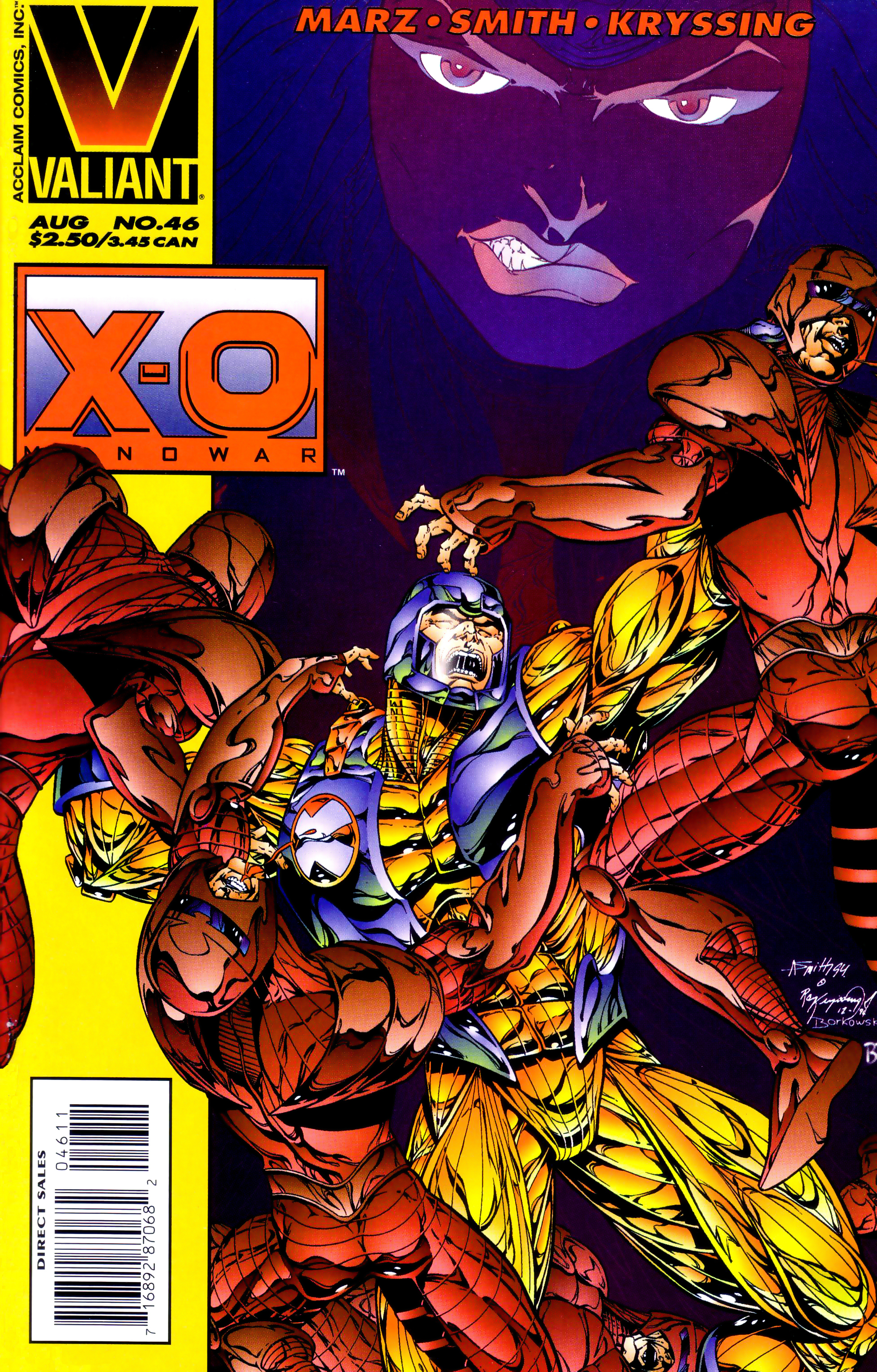 Read online X-O Manowar (1992) comic -  Issue #46 - 1