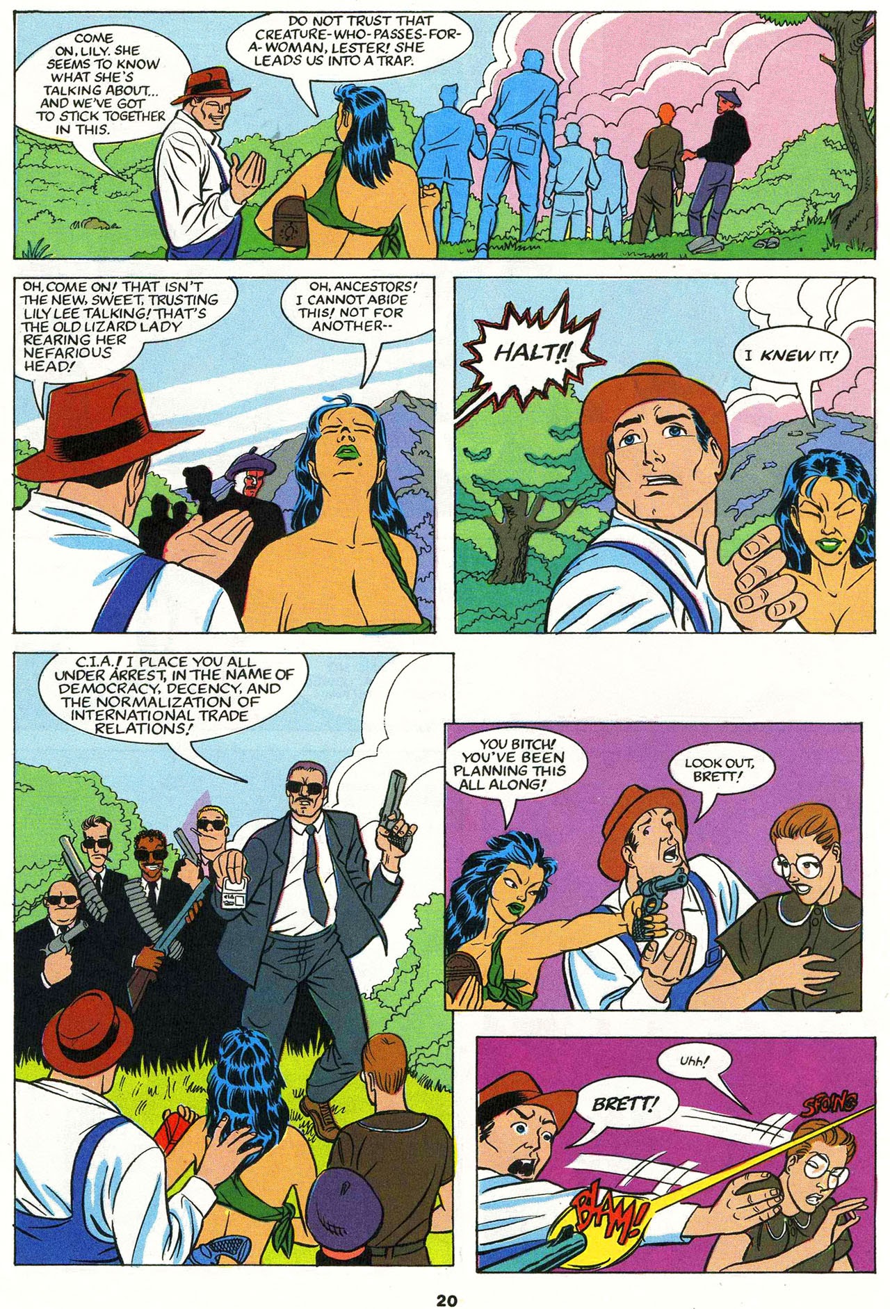 Read online The Trouble With Girls (1989) comic -  Issue #4 - 22