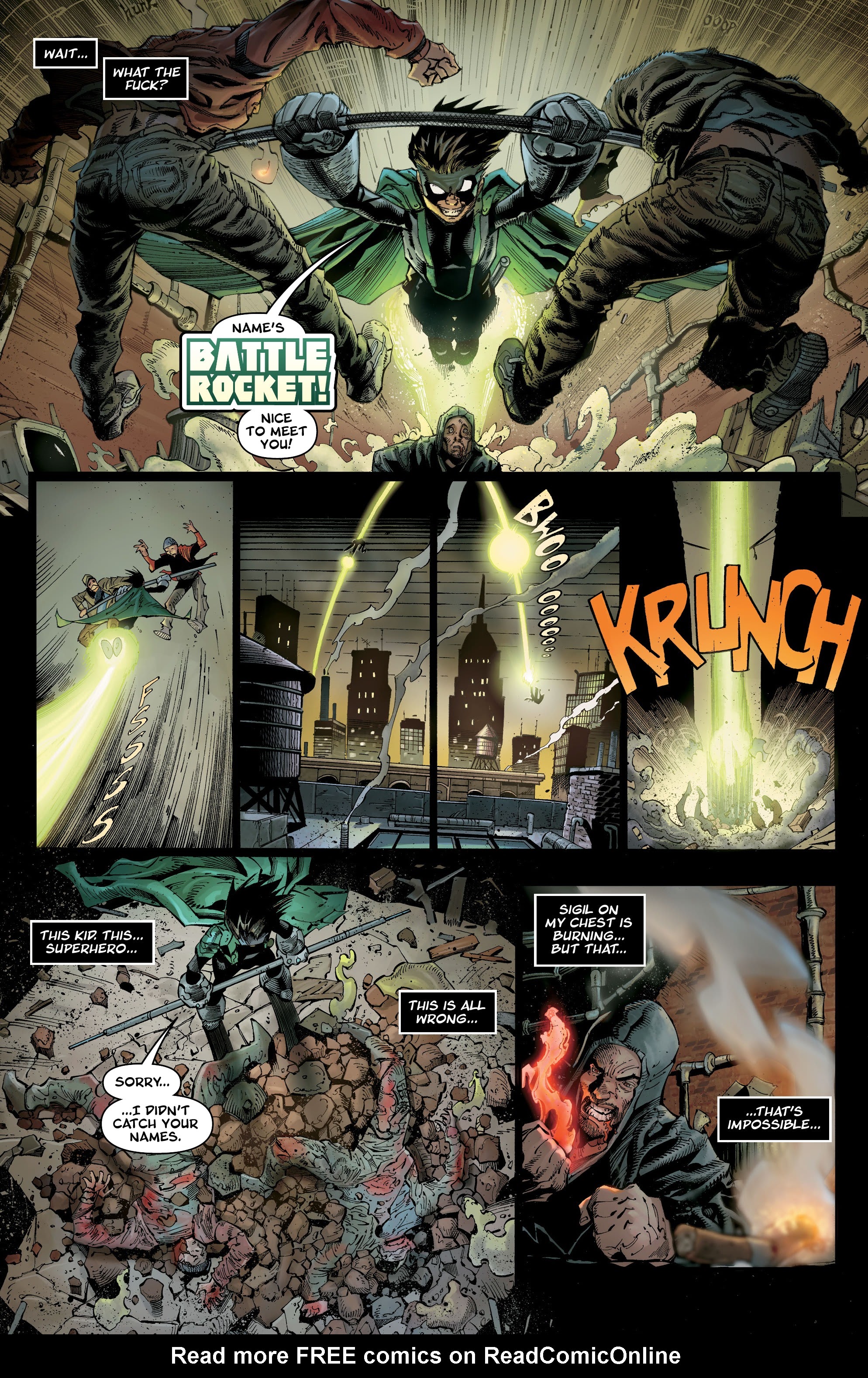 Read online Vanish comic -  Issue #1 - 6