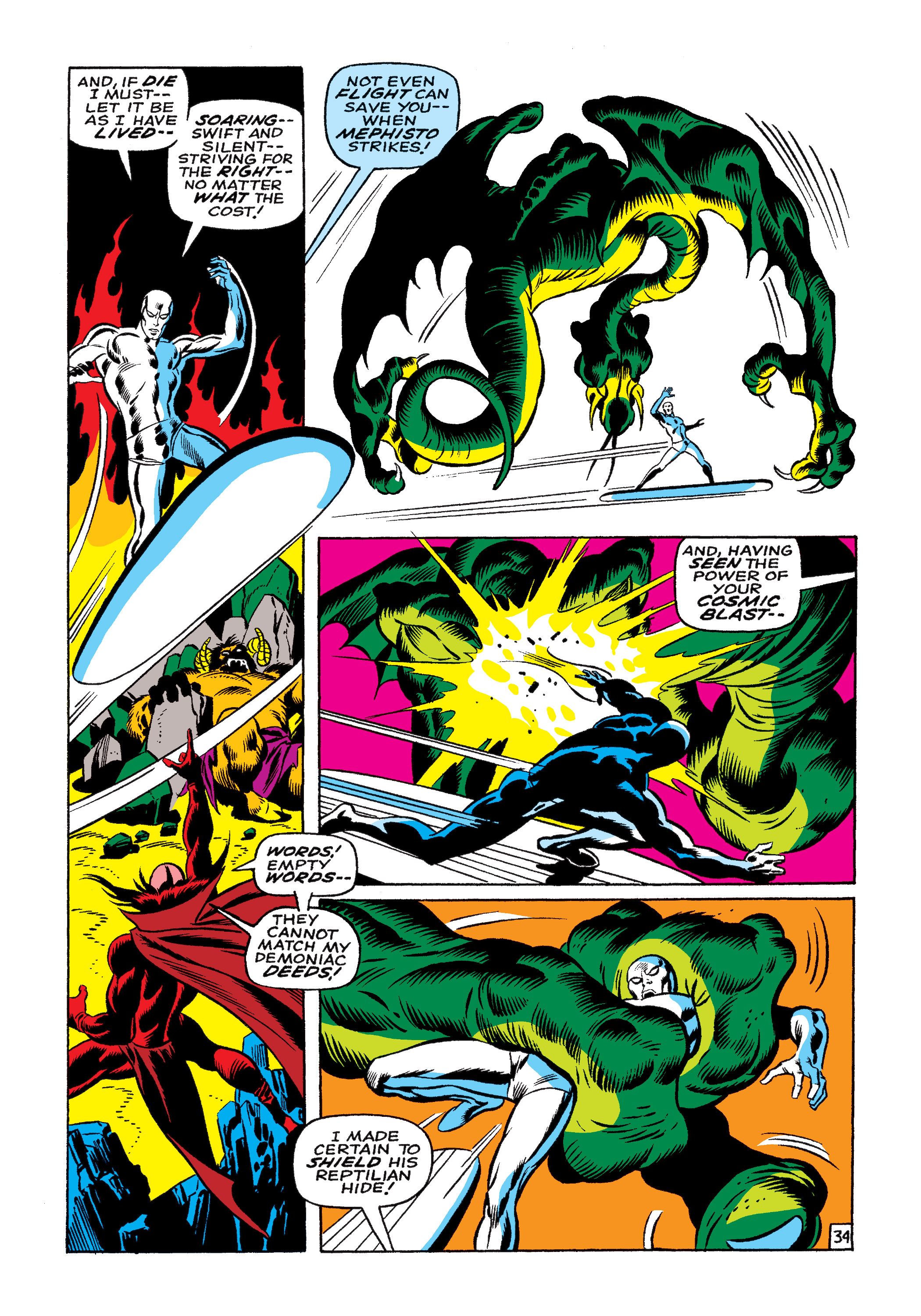 Read online Marvel Masterworks: The Silver Surfer comic -  Issue # TPB 1 (Part 2) - 21