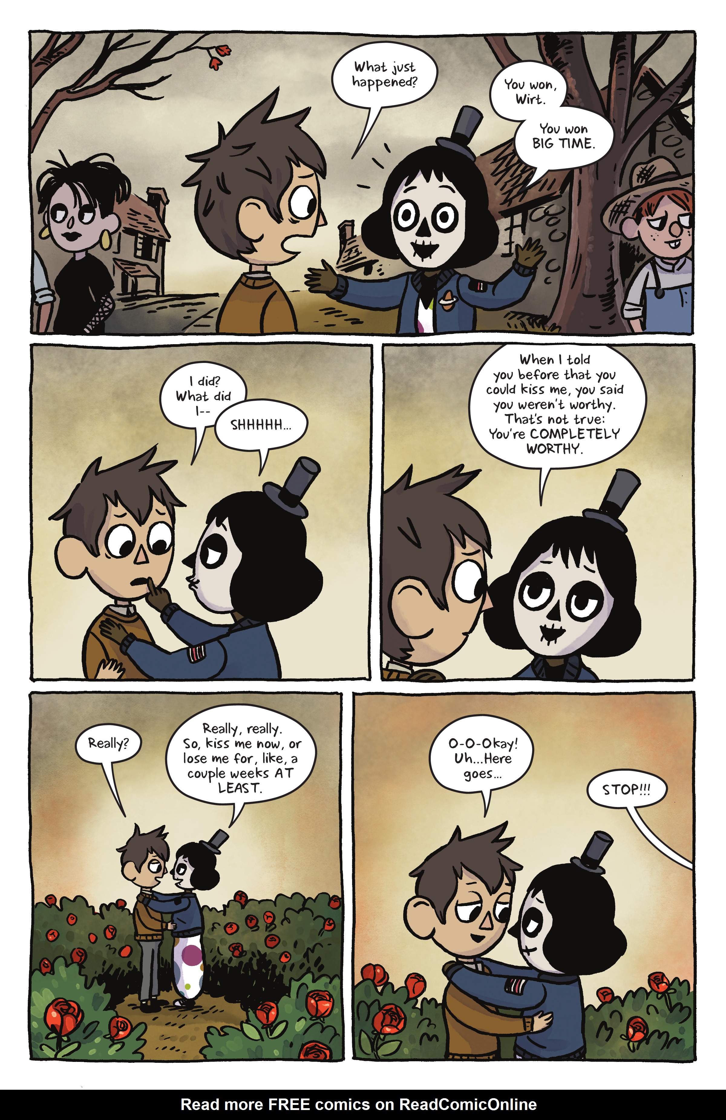 Read online Over the Garden Wall: Distillatoria comic -  Issue # TPB - 105