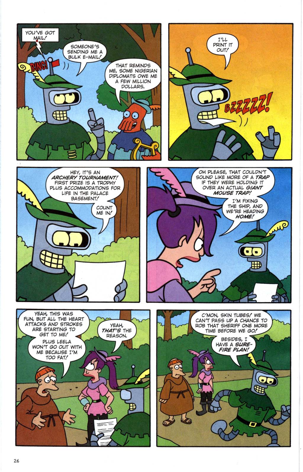 Read online Futurama Comics comic -  Issue #25 - 22
