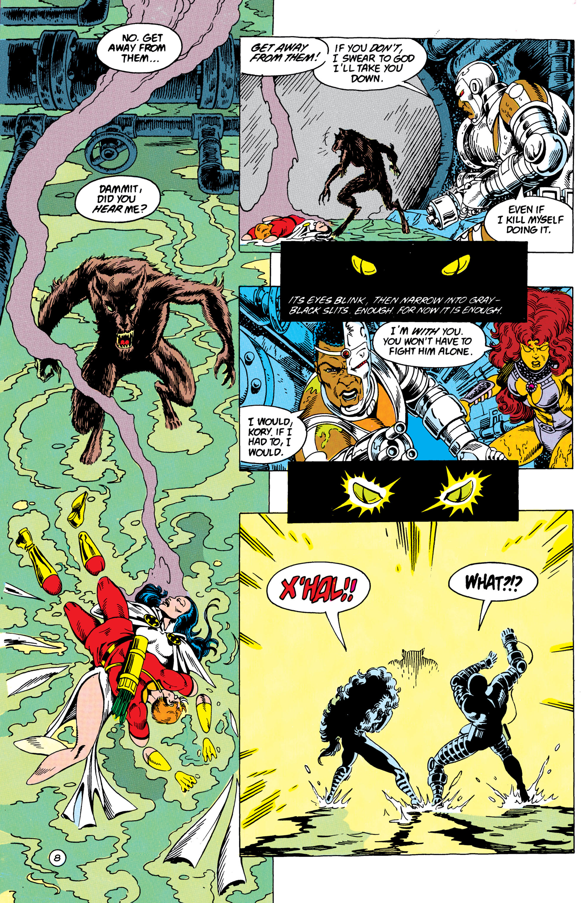 Read online The New Titans (1988) comic -  Issue #62 - 8