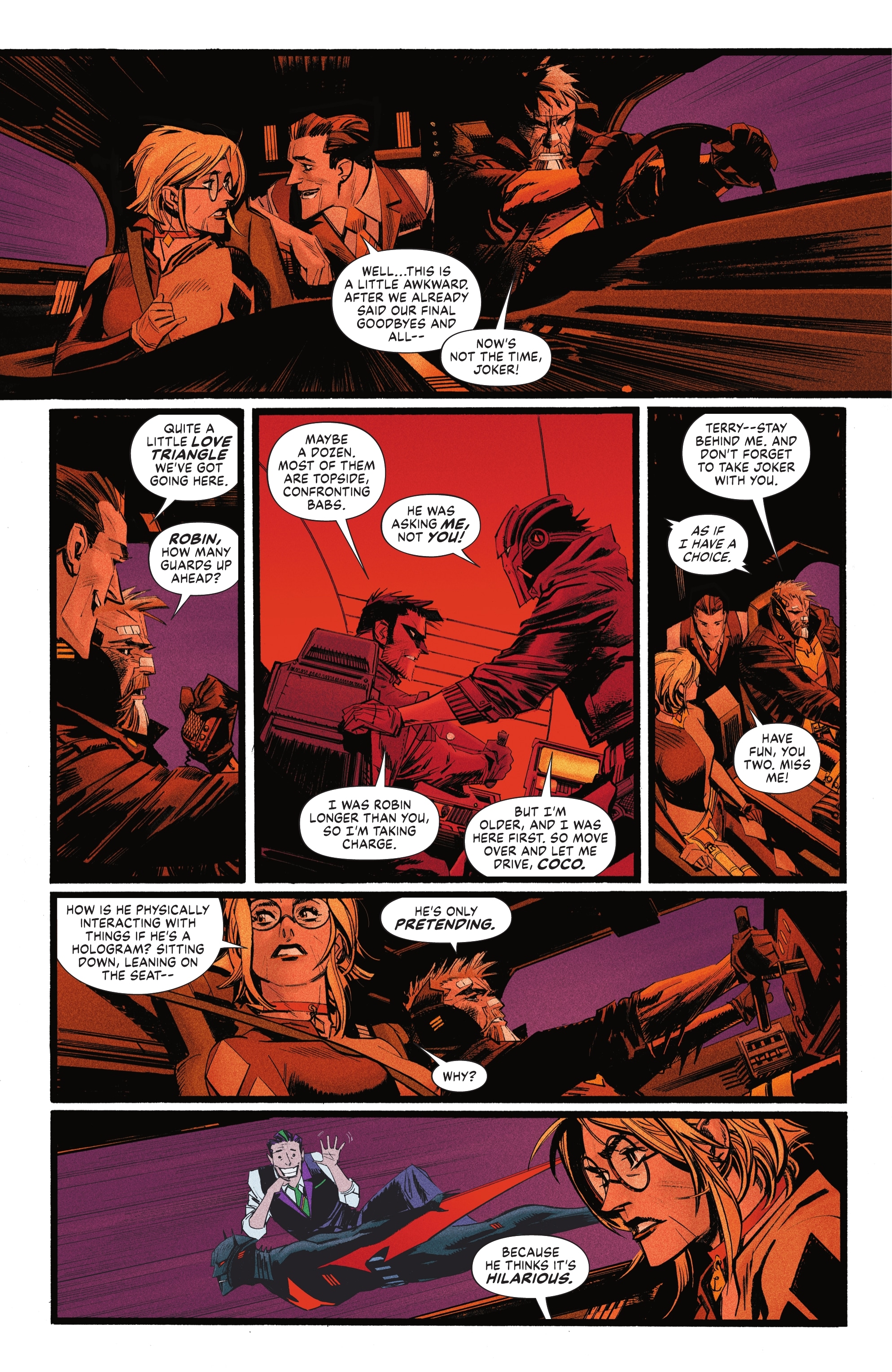 Read online Batman: Beyond the White Knight comic -  Issue #8 - 5