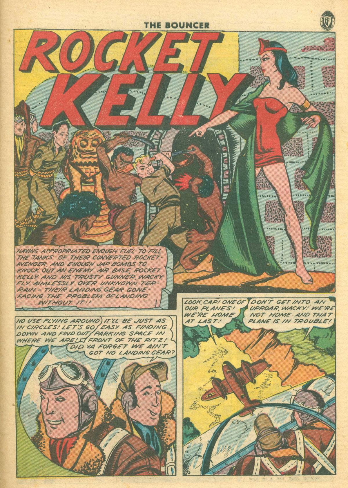 Read online The Bouncer (1944) comic -  Issue #12 - 27