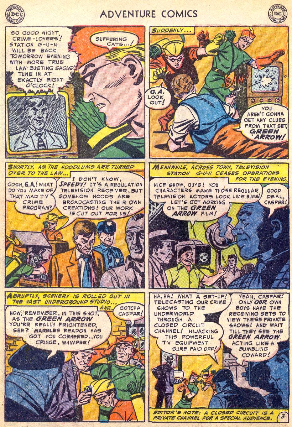 Read online Adventure Comics (1938) comic -  Issue #197 - 36