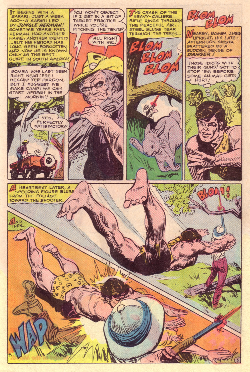 Read online Bomba, The Jungle Boy comic -  Issue #7 - 7