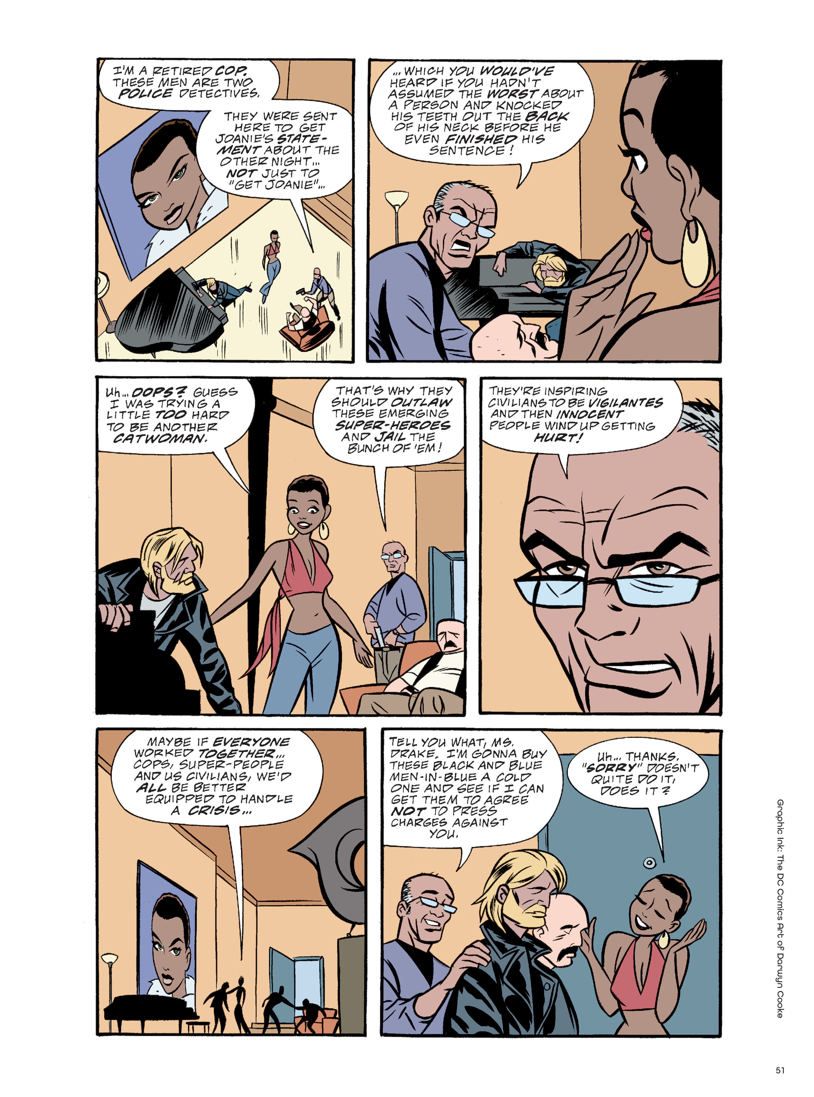 Read online Graphic Ink: The DC Comics Art of Darwyn Cooke comic -  Issue # TPB (Part 1) - 52