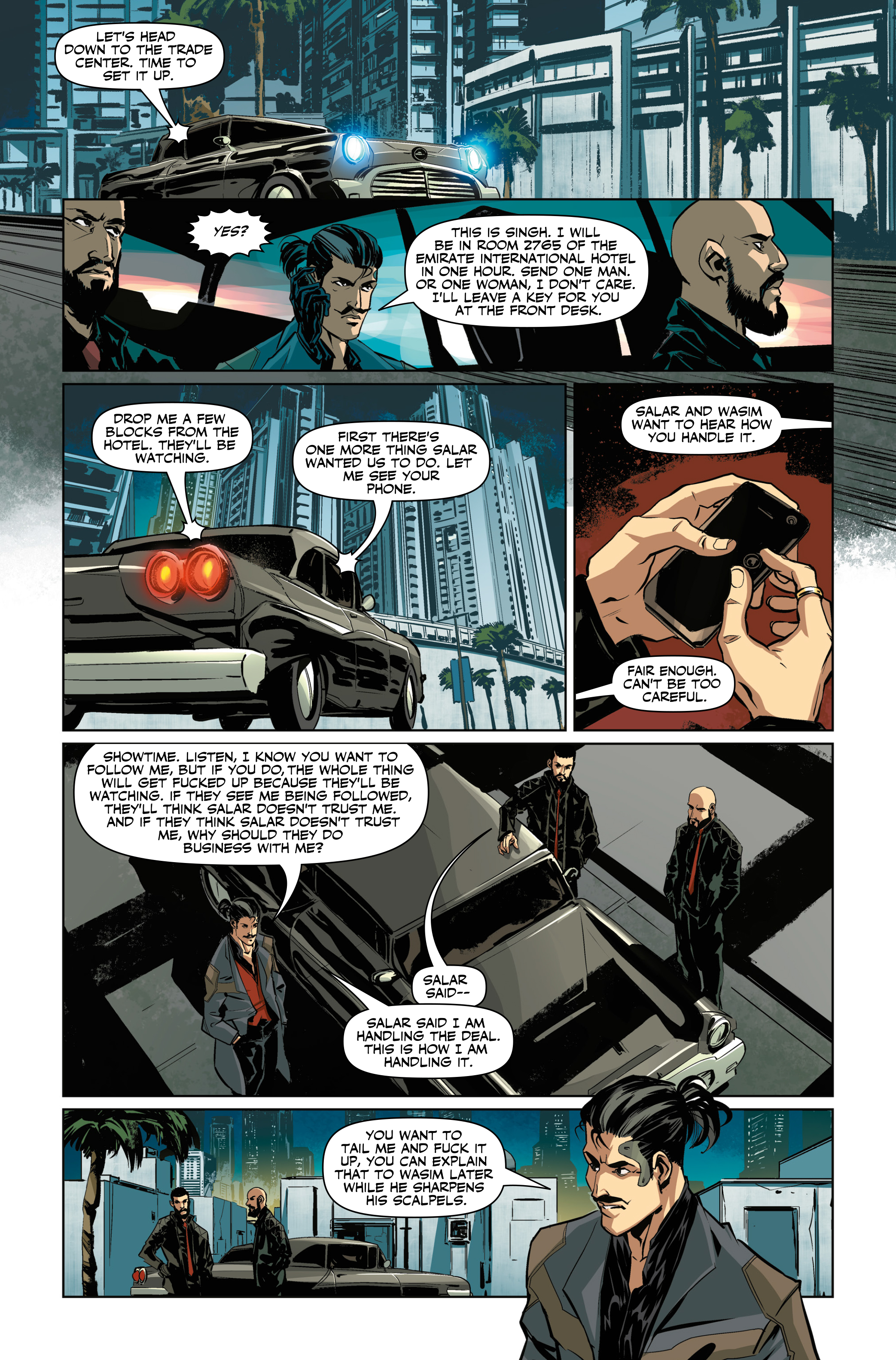 Read online Deus Ex: The Dawning Darkness comic -  Issue # Full - 7
