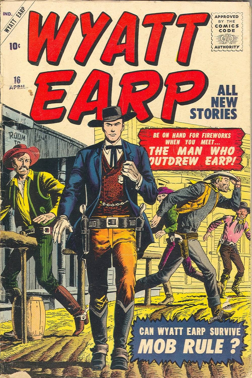 Read online Wyatt Earp comic -  Issue #16 - 1