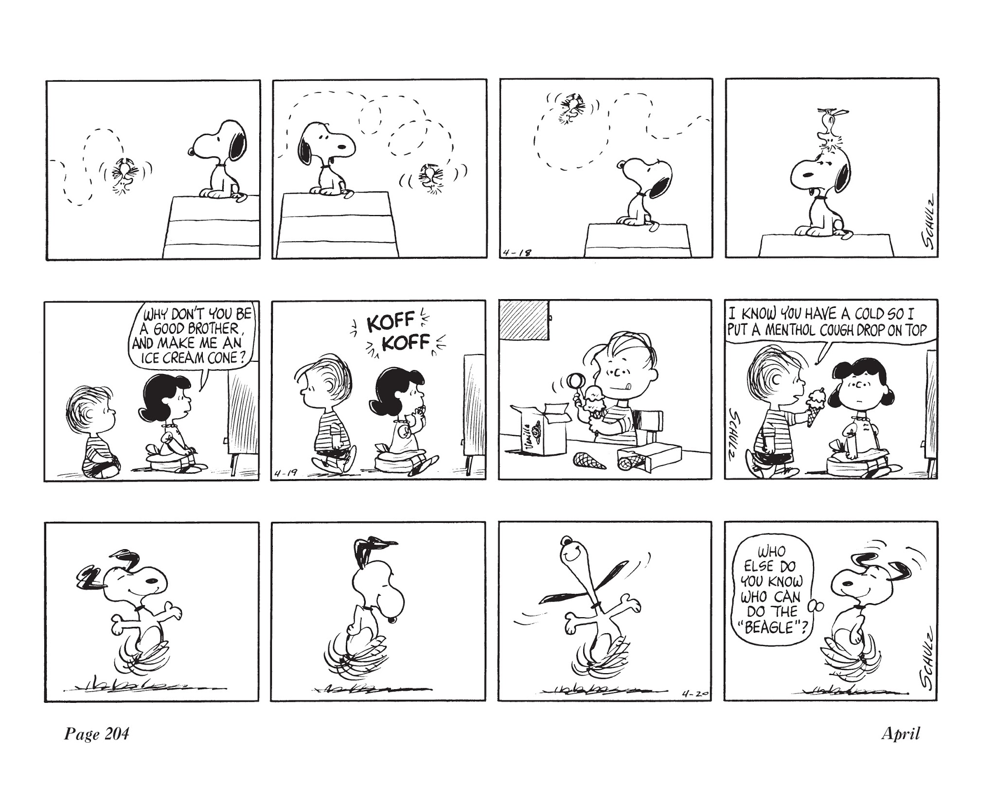 Read online The Complete Peanuts comic -  Issue # TPB 8 - 216