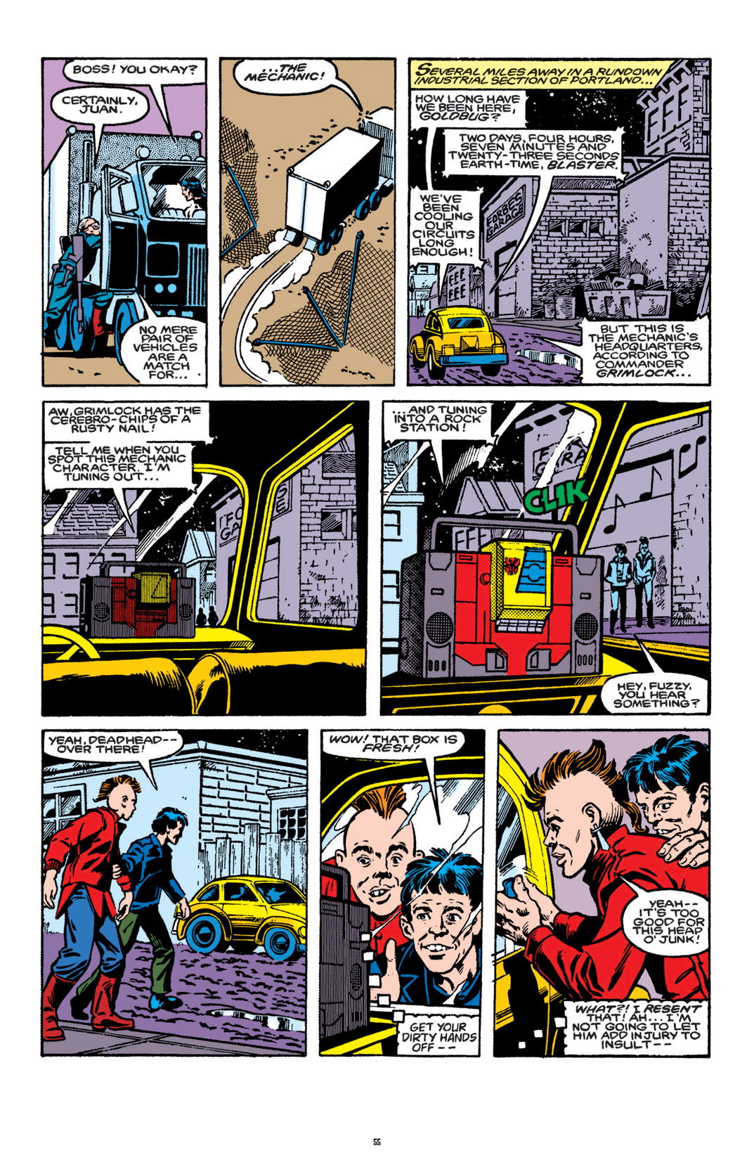 Read online The Transformers Classics comic -  Issue # TPB 3 - 56