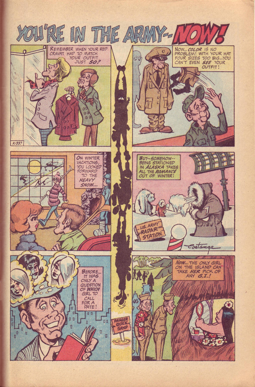 Read online Our Army at War (1952) comic -  Issue #219 - 33