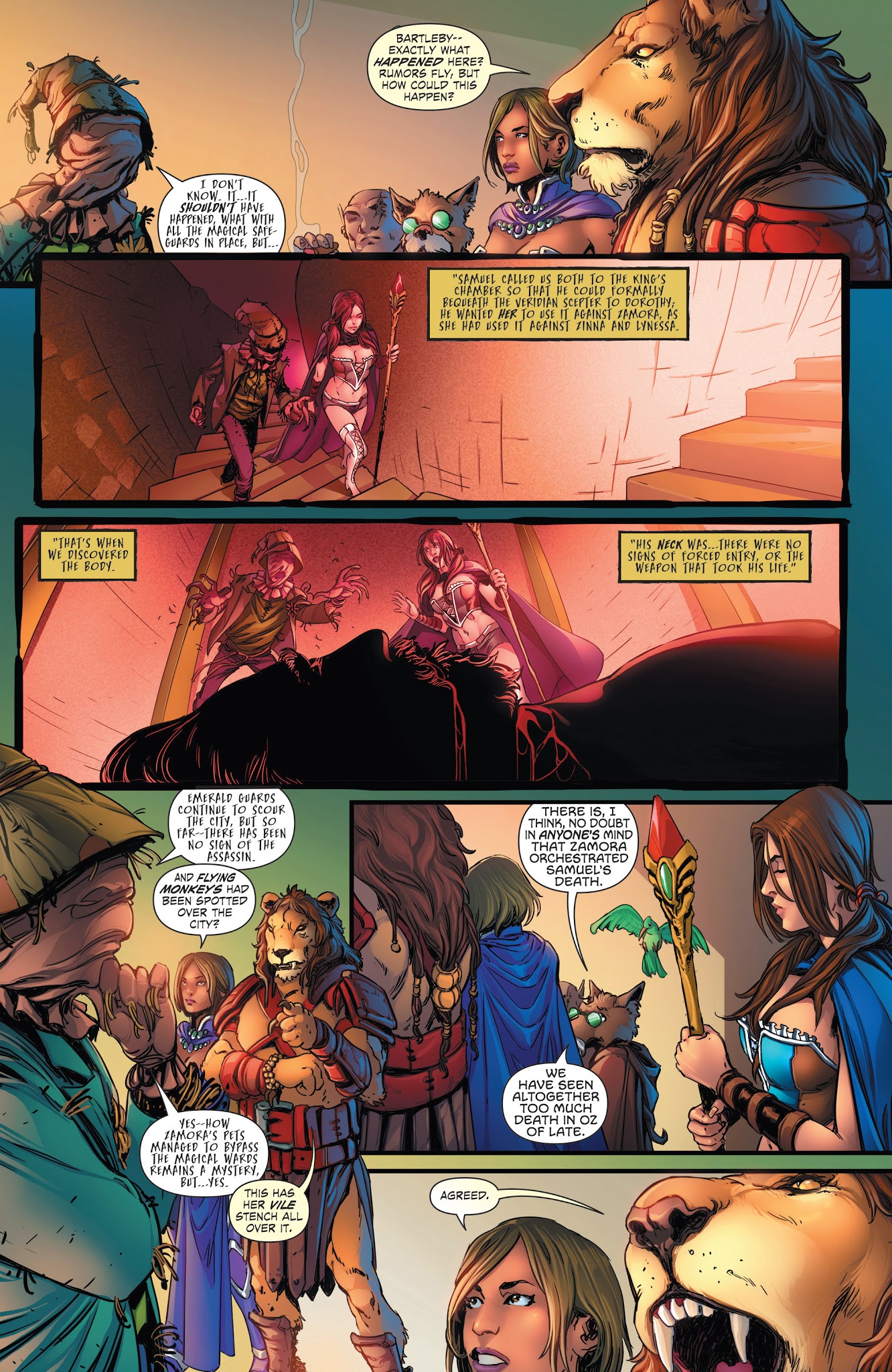 Read online Grimm Fairy Tales presents Oz: Reign of the Witch Queen comic -  Issue #2 - 11