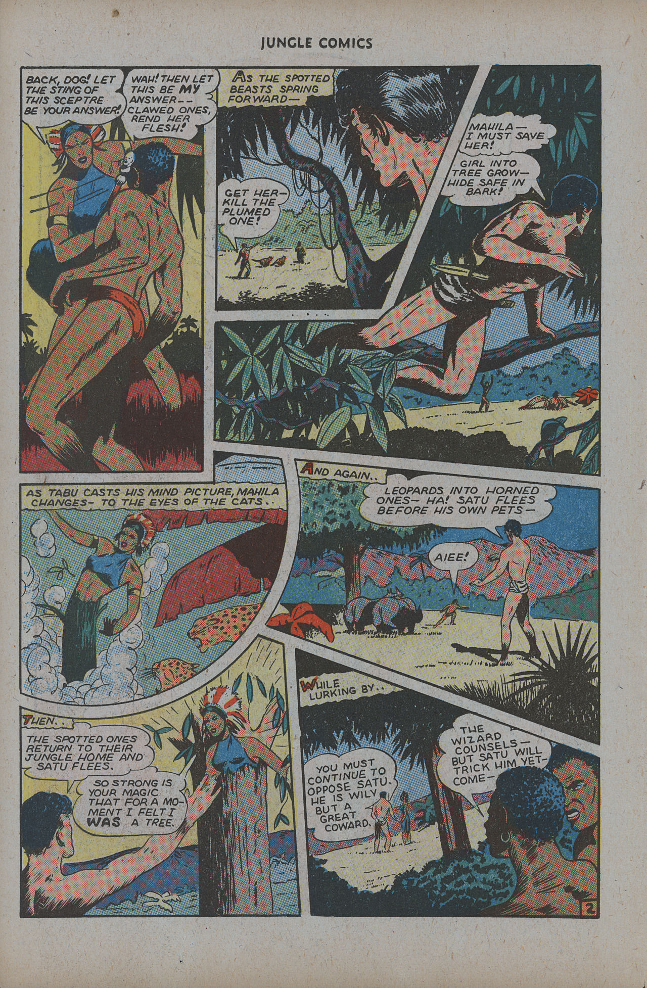 Read online Jungle Comics comic -  Issue #72 - 26