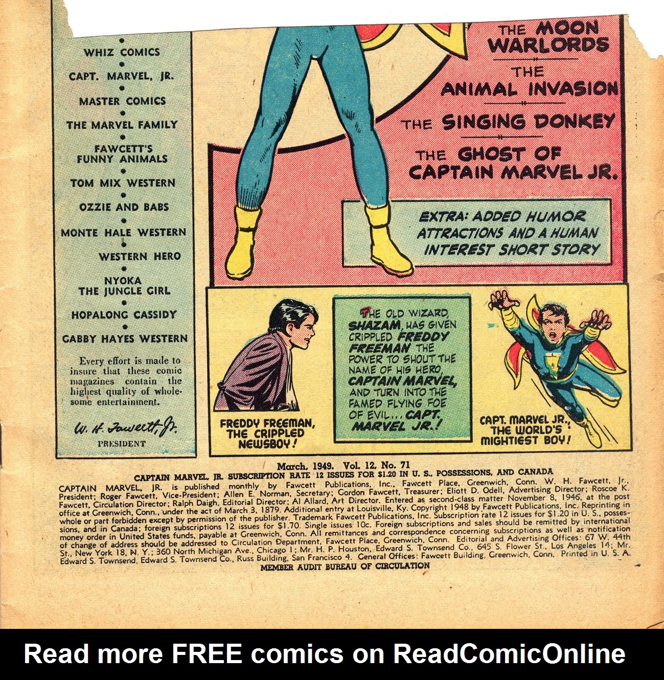 Read online Captain Marvel, Jr. comic -  Issue #71 - 3